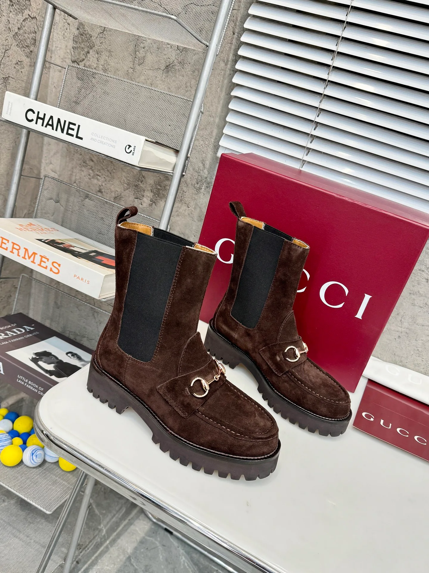 Ботинки Женские Gucci 466823