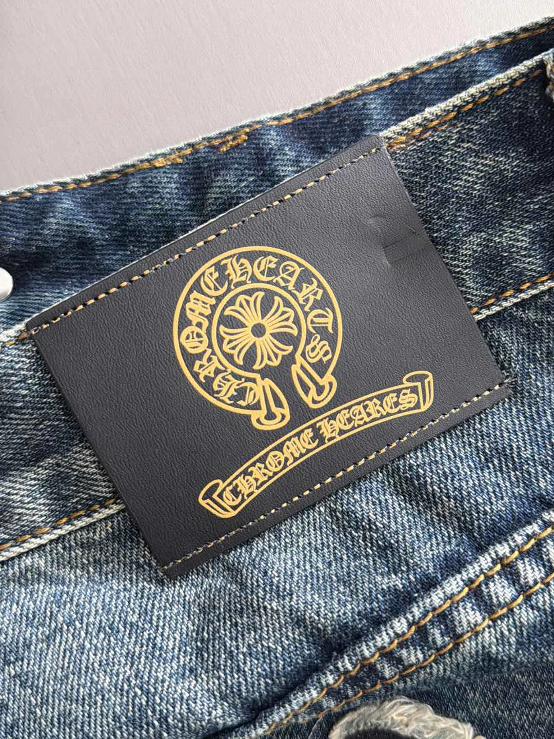 Джинсы Мужские Chrome Hearts 12430965