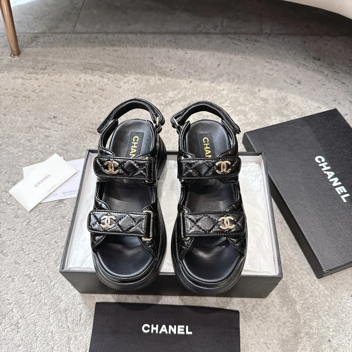 Босоножки Женские Chanel 17572325