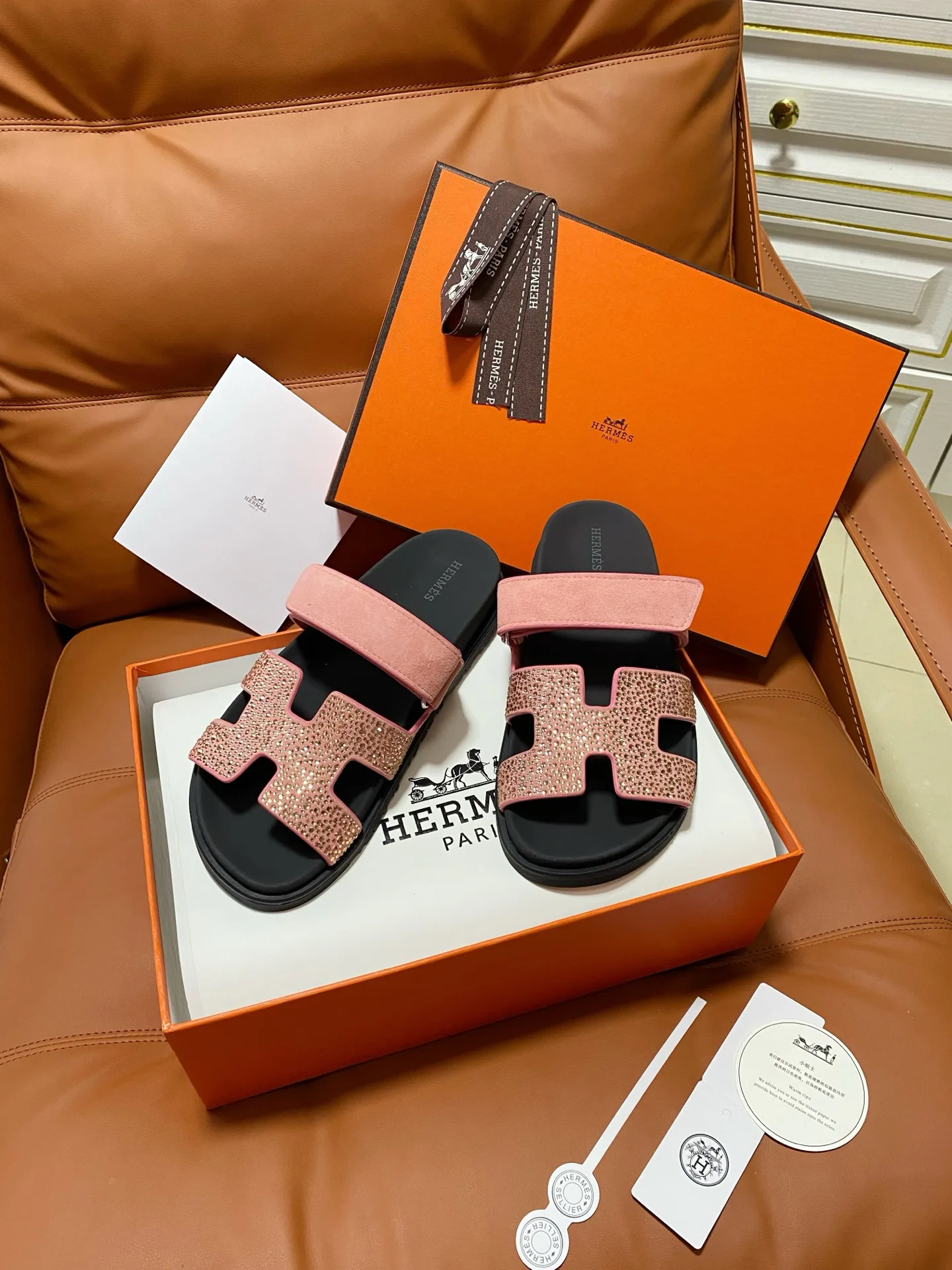 Шлепанцы Женские Hermes 11241516