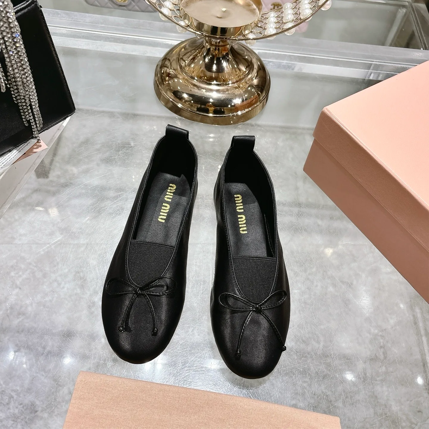Балетки Женские Miu Miu 397827