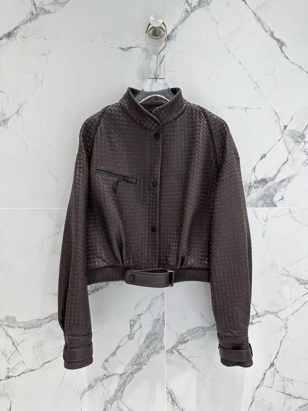 Кожаные Куртки И Дублёнки Женские Bottega Veneta 11700523