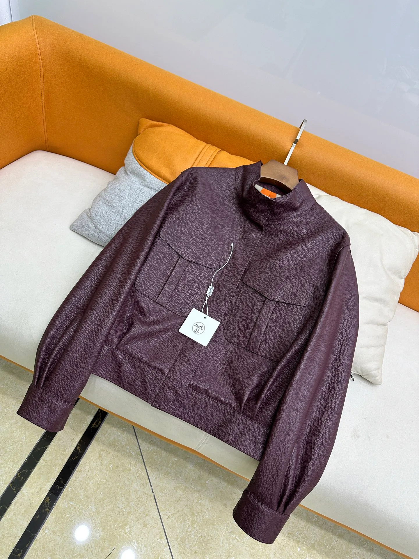 Кожаные Куртки И Дублёнки Женские Hermes 11187834