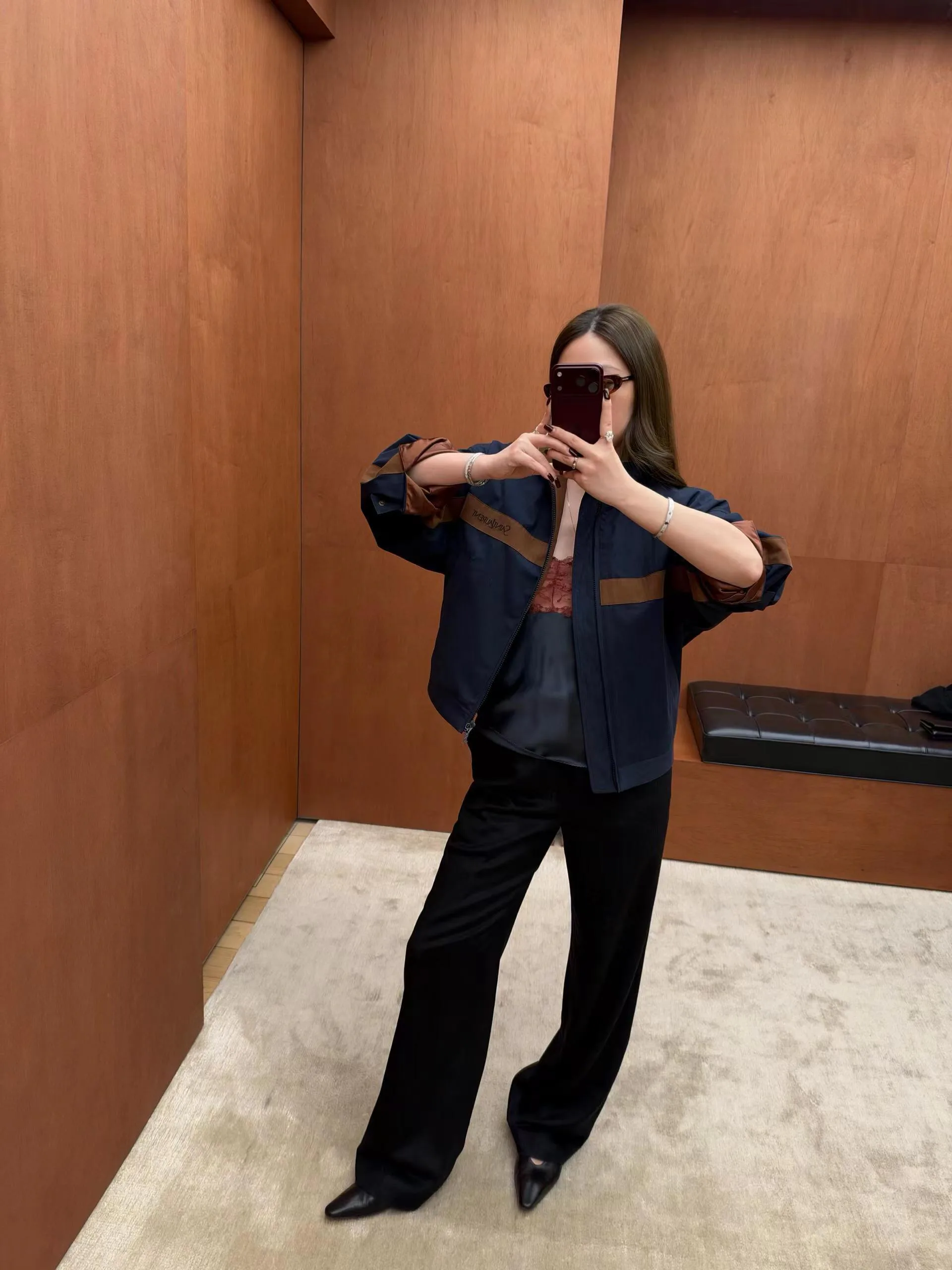 Куртки И Пуховики Женские Saint Laurent 19872051
