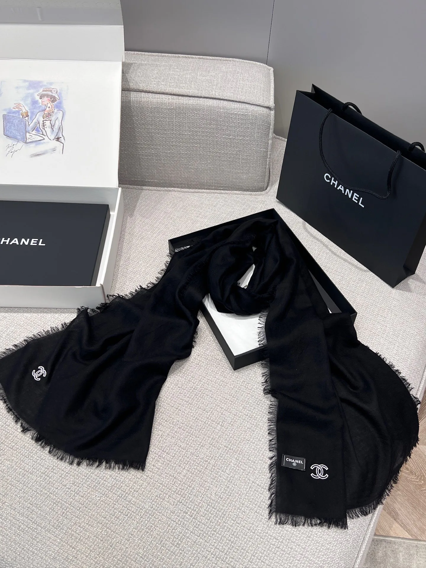 Шарфы Chanel 18141119