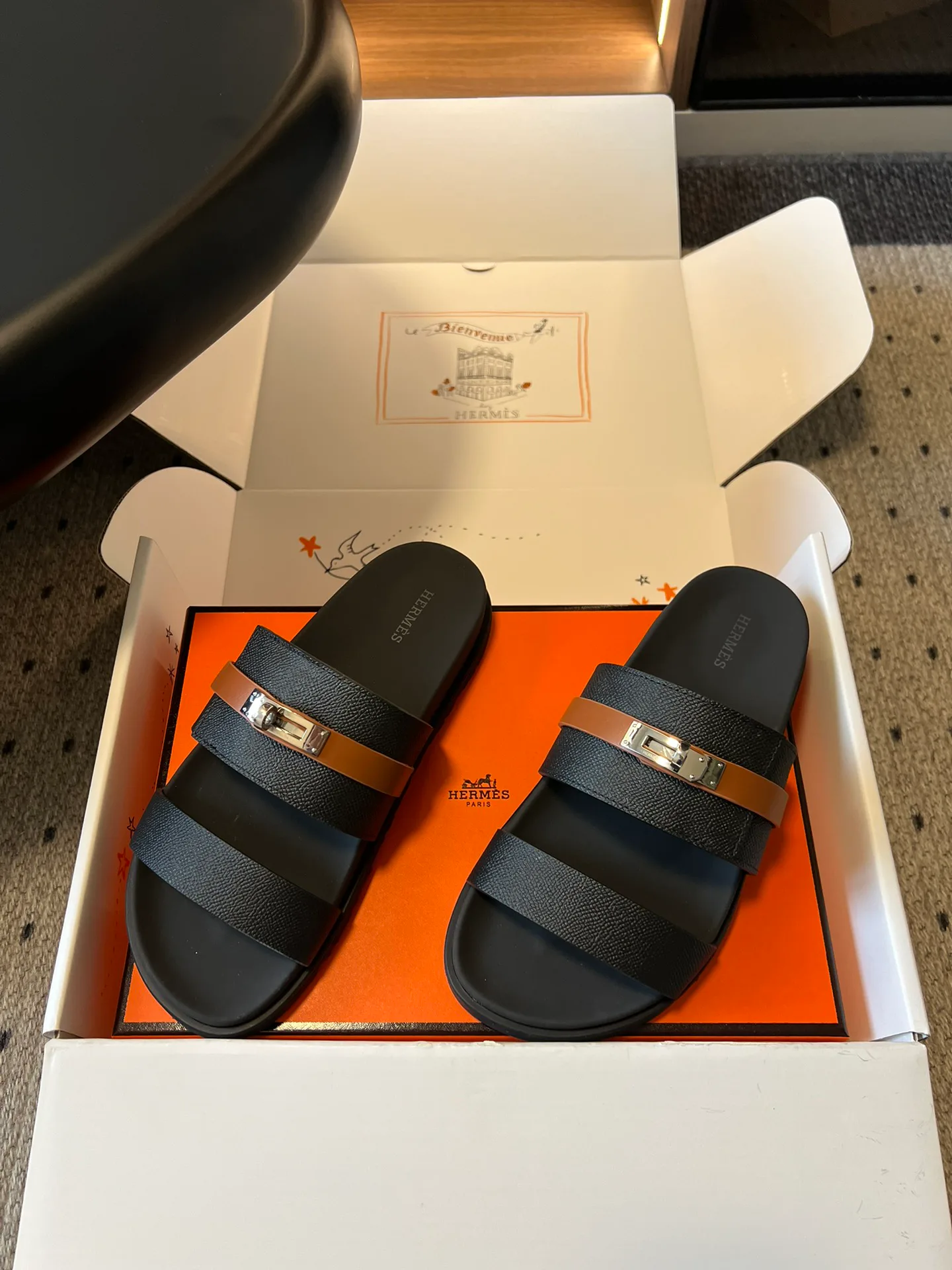 Шлепанцы Женские Hermes 12777579
