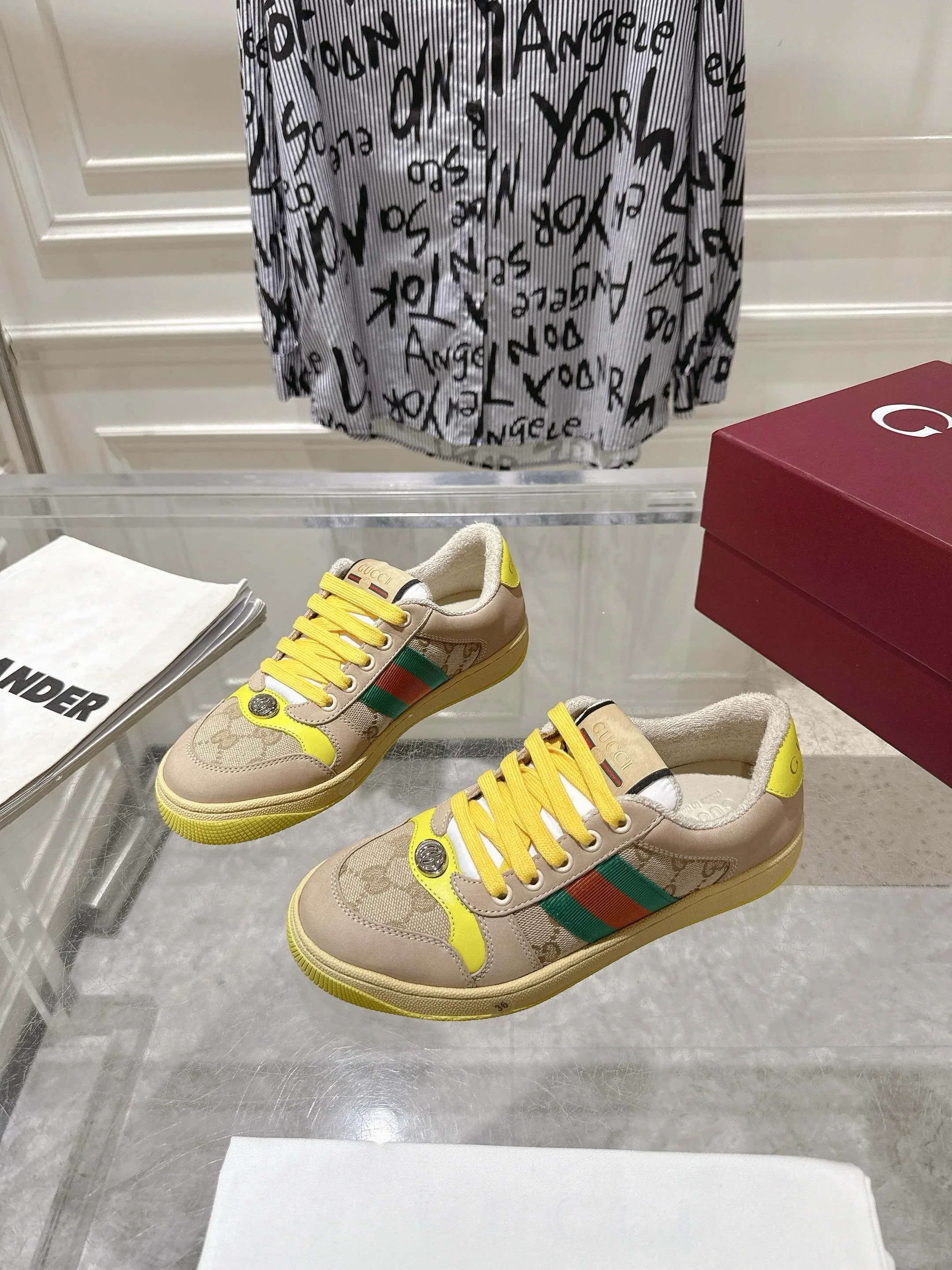 Кроссовки Женские Gucci 48840