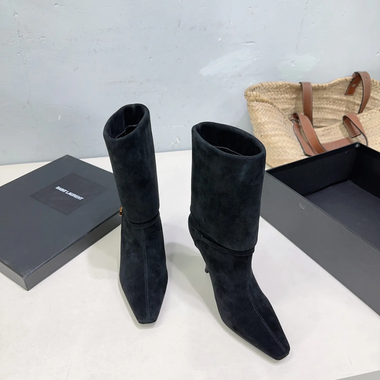 Ботильоны Женские Saint Laurent 19038979