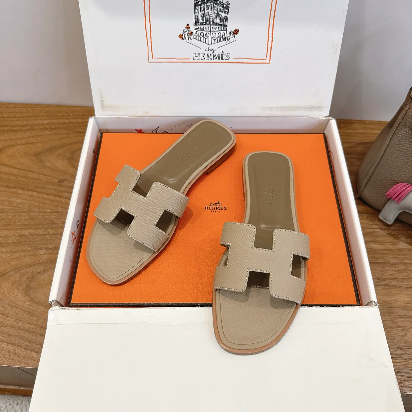 Шлепанцы Женские Hermes 873880