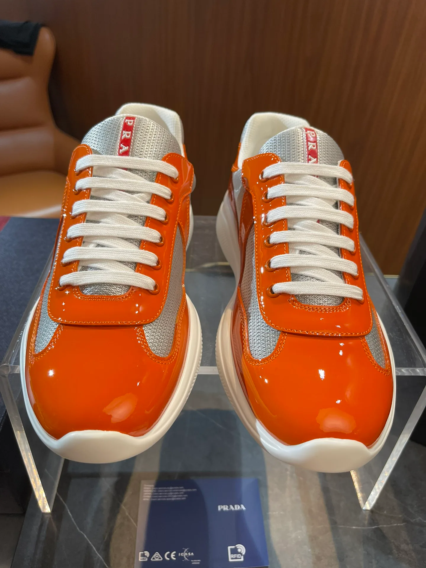 Кроссовки Женские Prada 161050