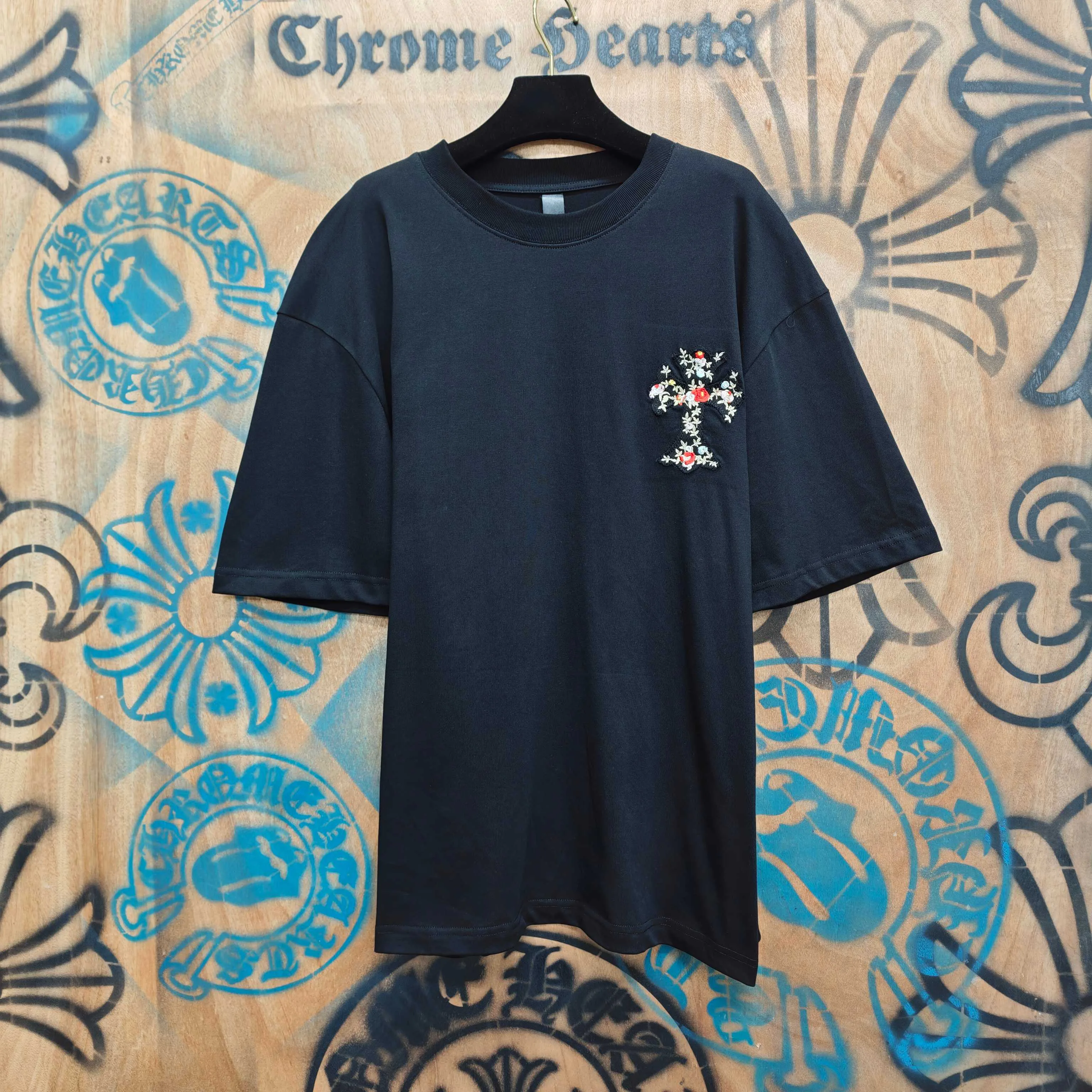 Лонгсливы Мужские Chrome Hearts 13311041