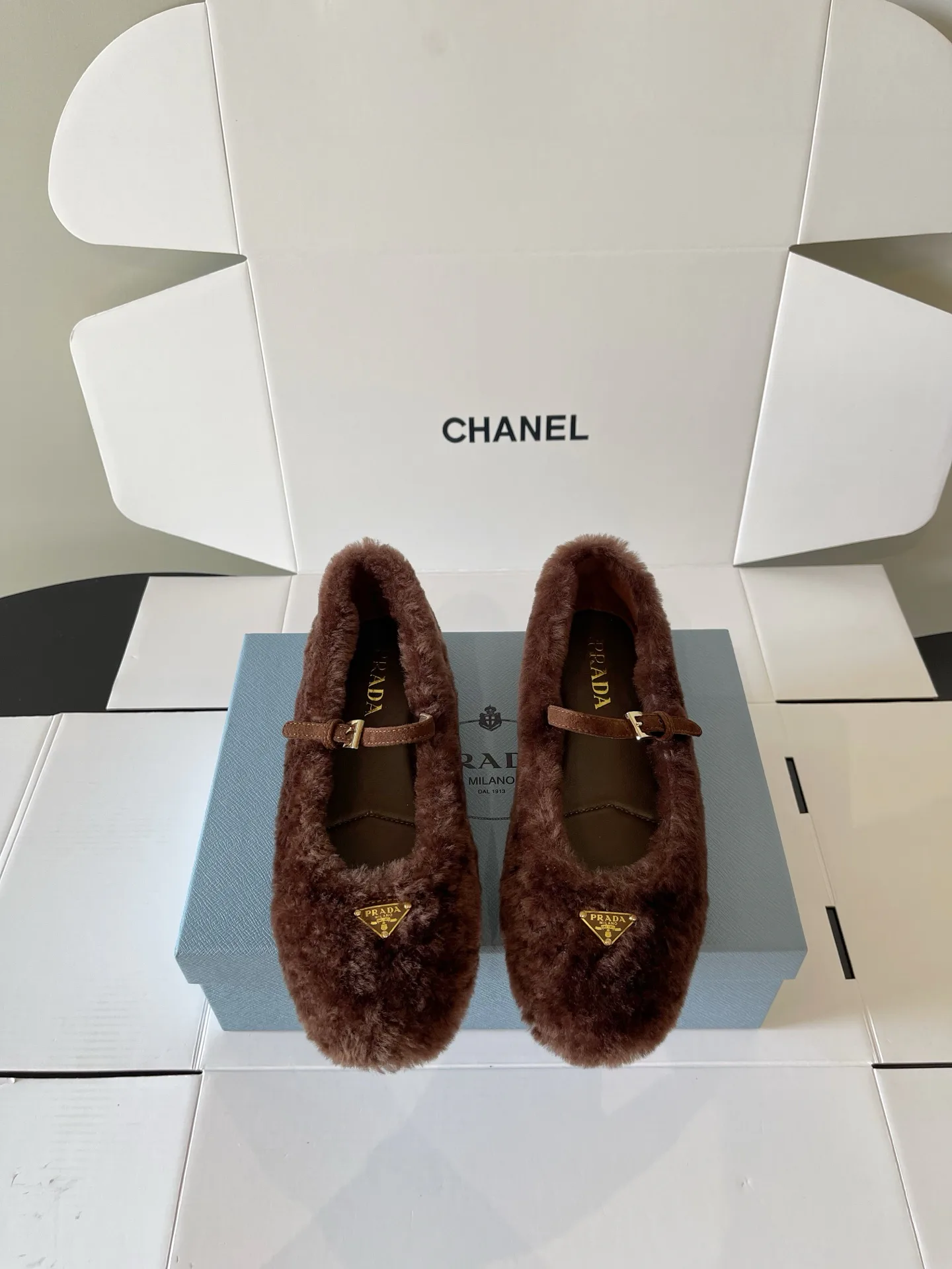 Балетки Женские Prada 18687091