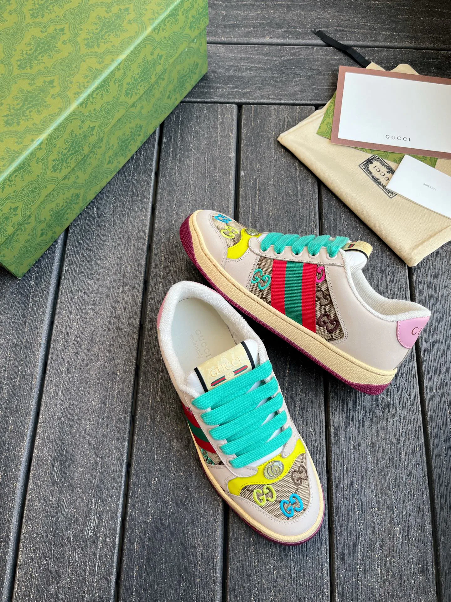 Кроссовки Женские Gucci 65895