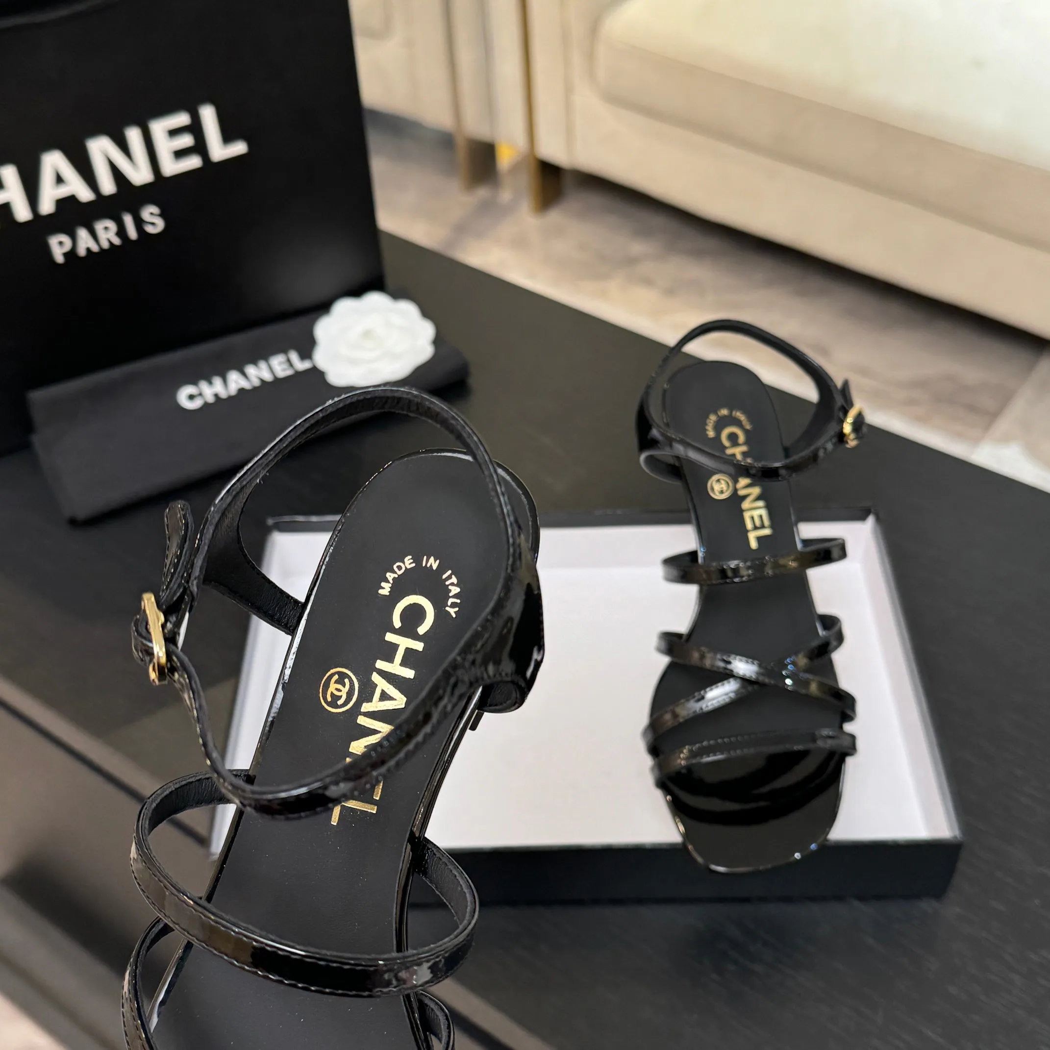 Босоножки Женские Chanel 351978