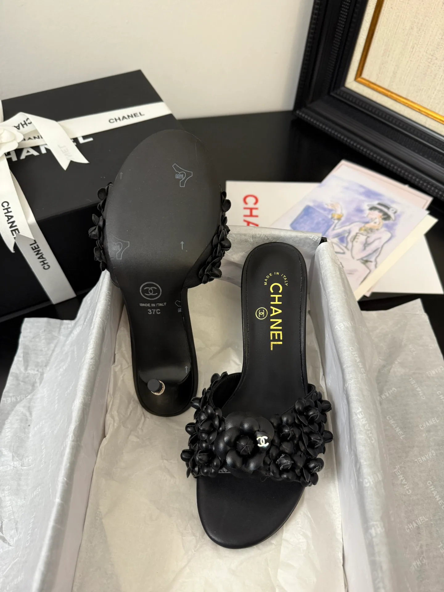 Босоножки Женские Chanel 33124