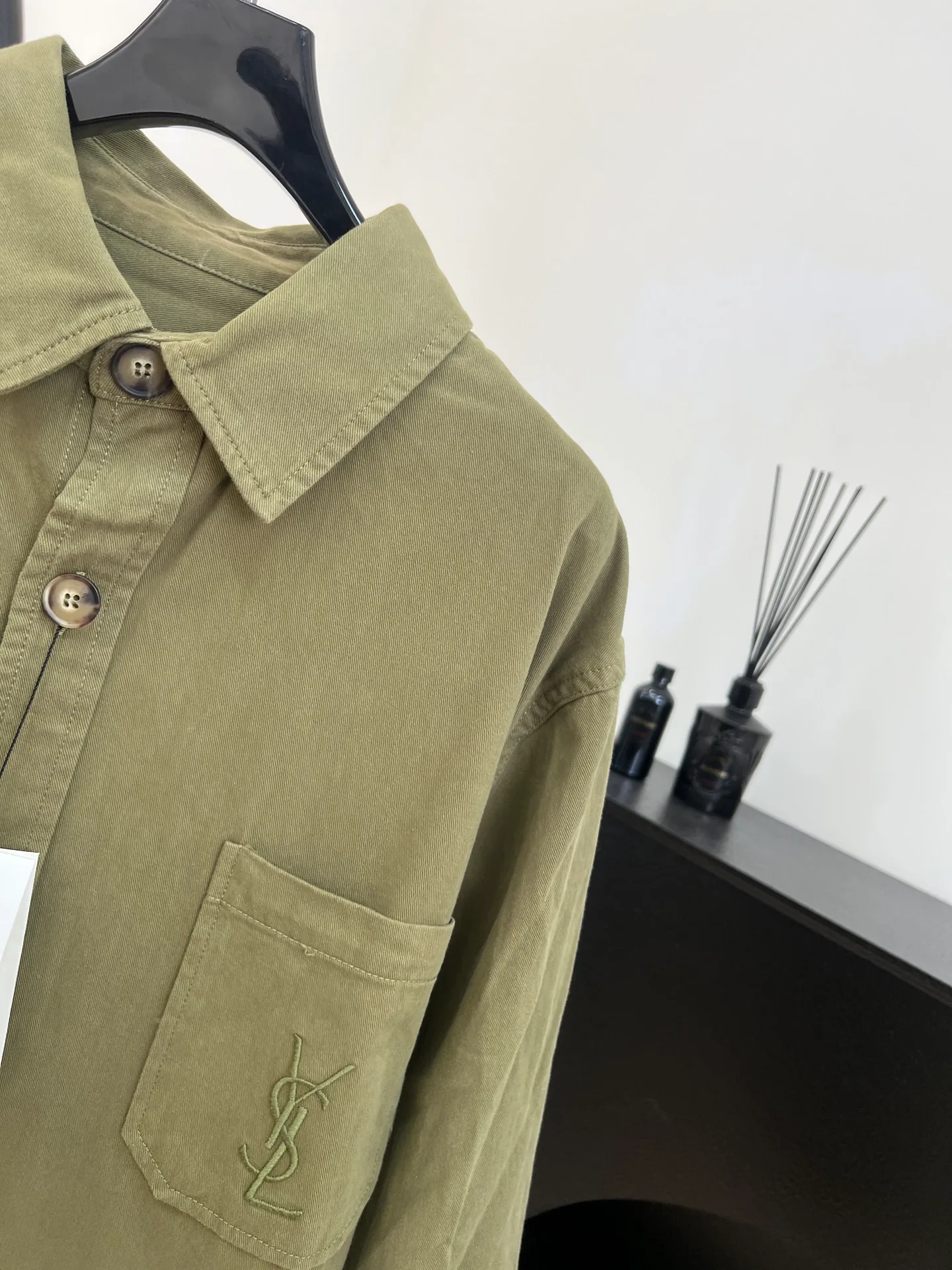 Рубашки Мужские Saint Laurent 169431