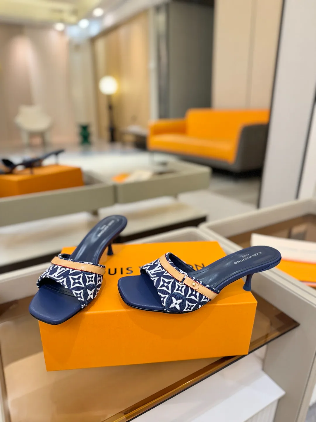 Босоножки Женские Louis Vuitton 9865323