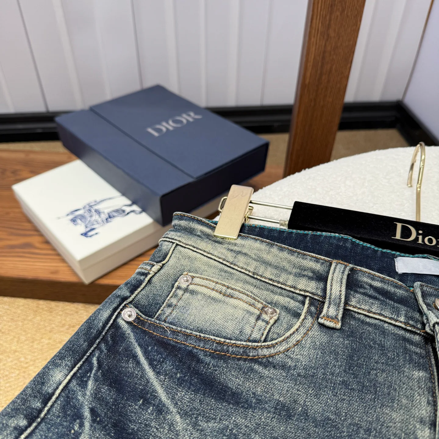 Джинсы Мужские Christian Dior 18029758