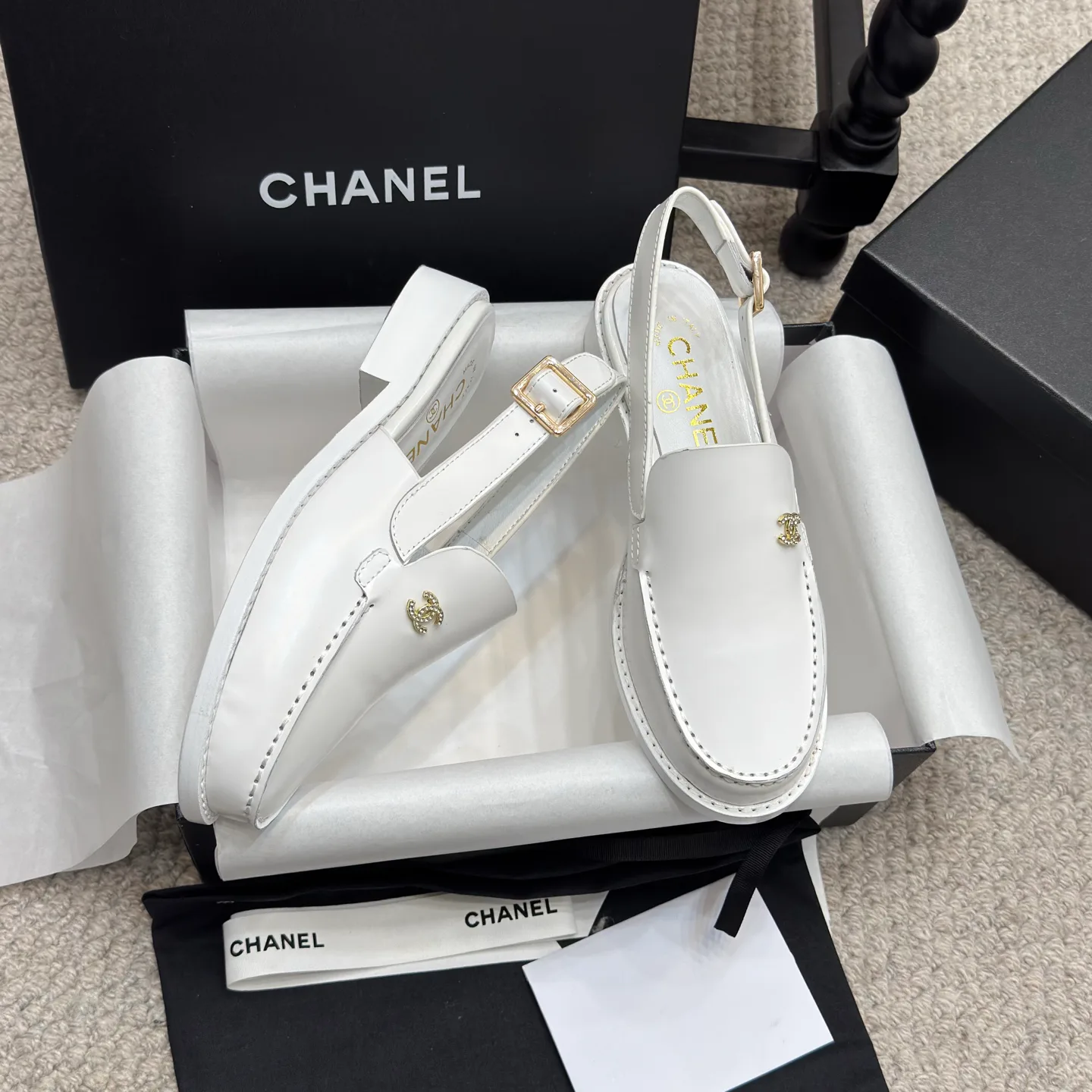 Лоферы Женские Chanel 16080