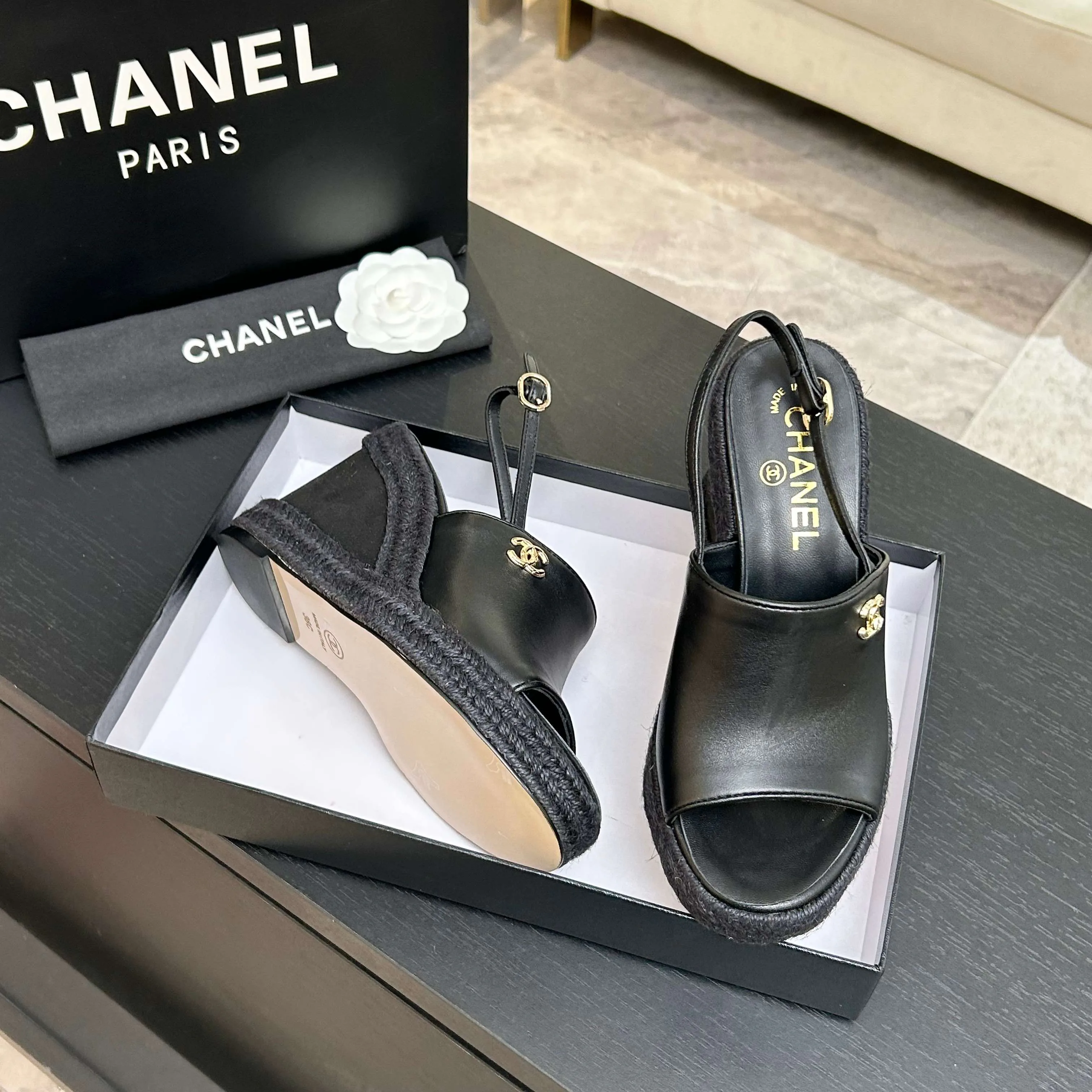 Босоножки Женские Chanel 13224761