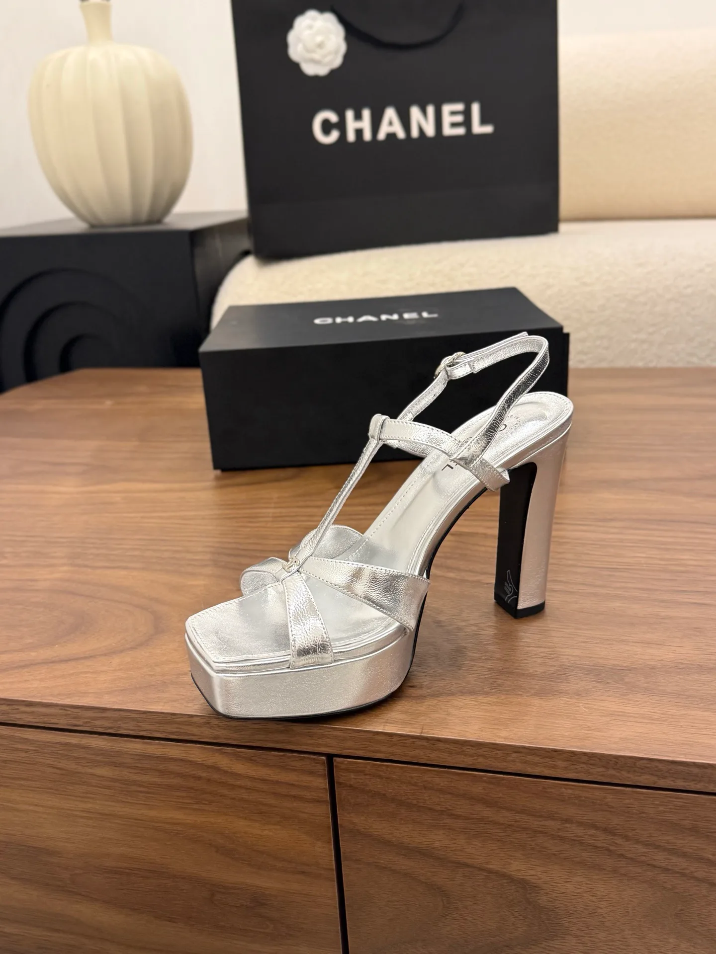 Босоножки Женские Chanel 12733265