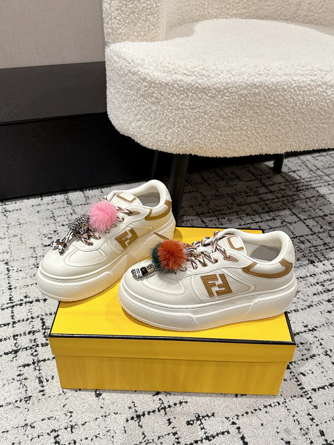 Кеды Женские Fendi 59527