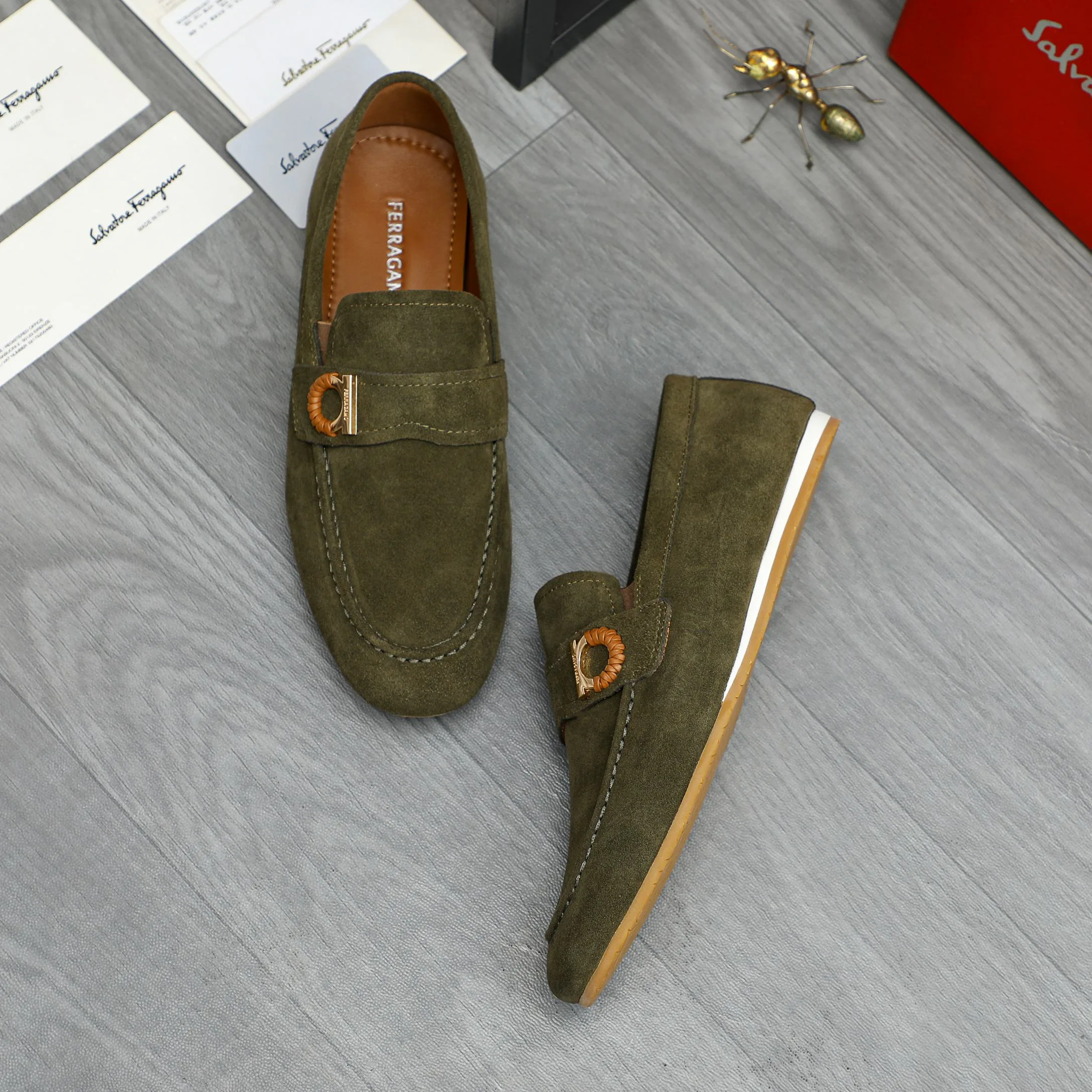 Лоферы И Туфли Мужские Salvatore Ferragamo 19559266