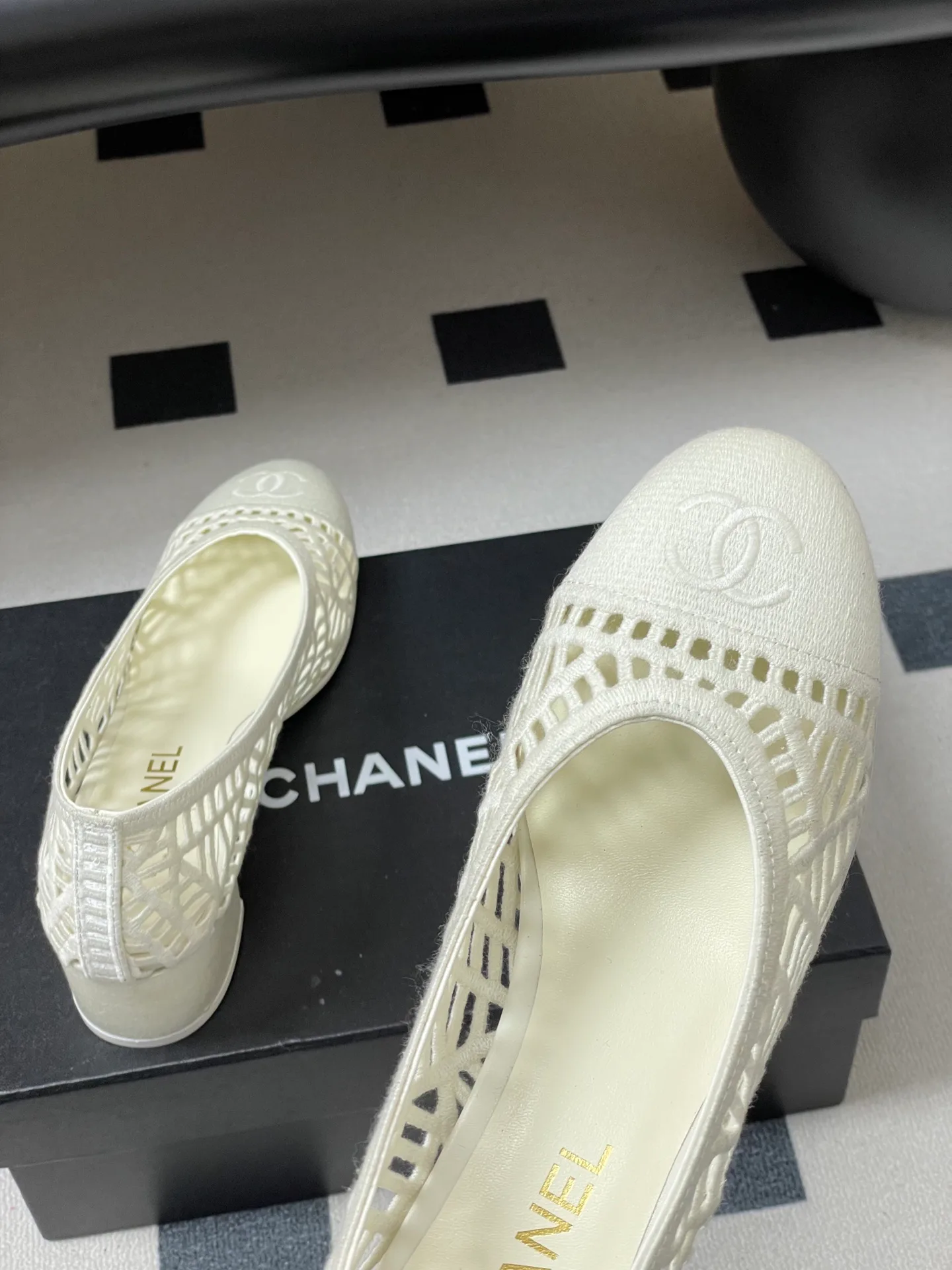 Балетки Женские Chanel 628432