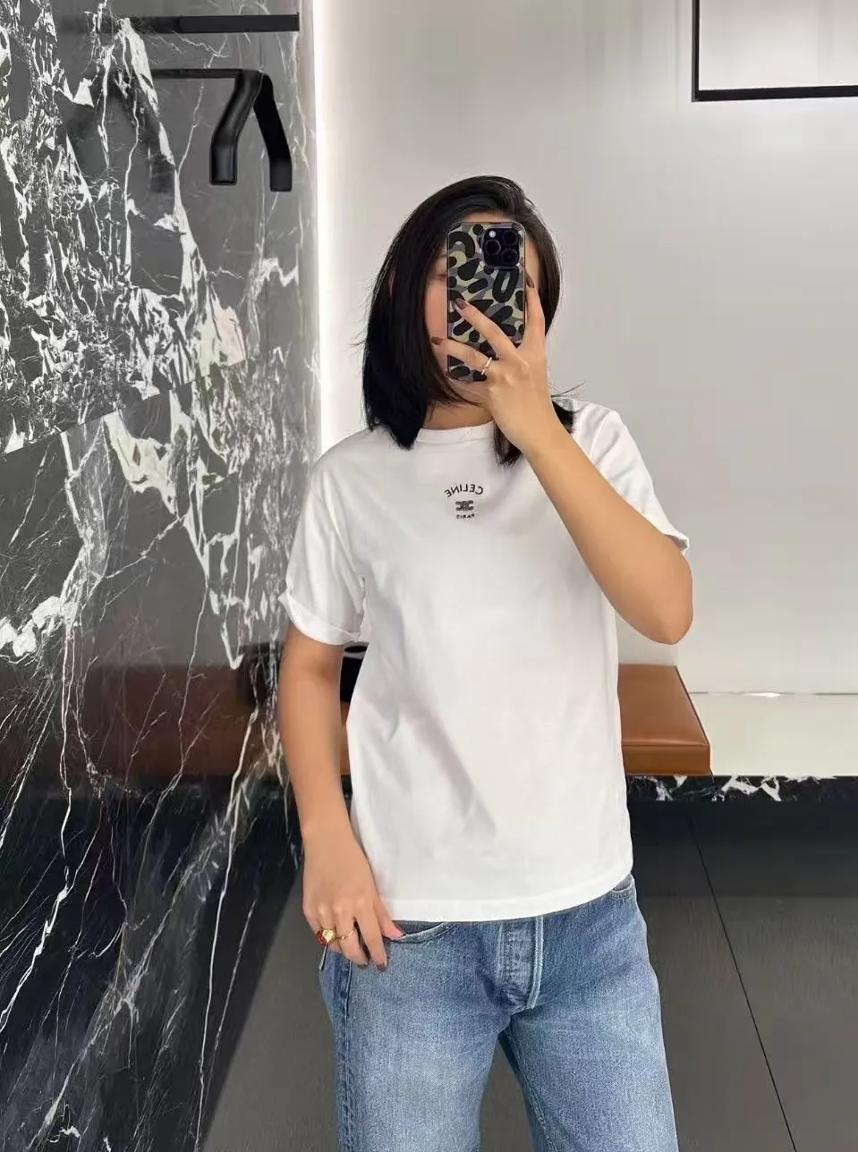 Футболки Женские Celine 11828069