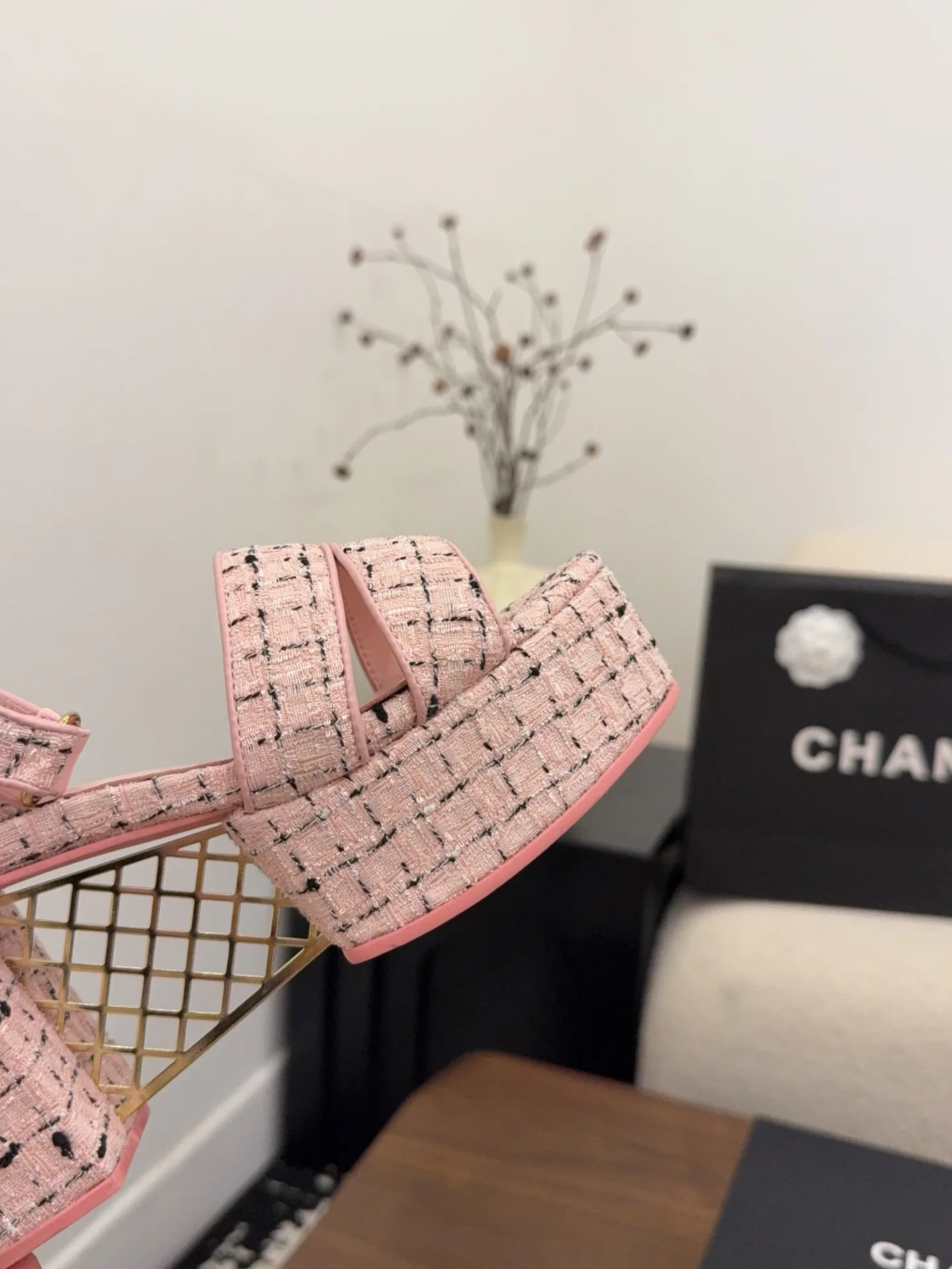 Босоножки Женские Chanel 10807688