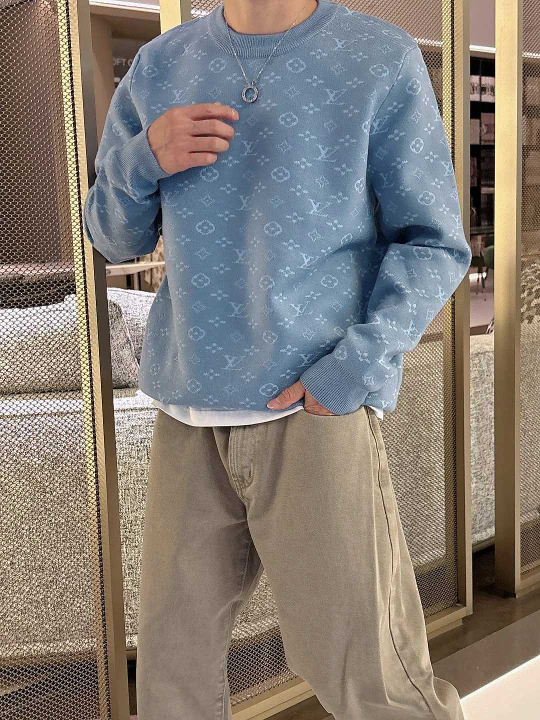 Джемперы И Свитеры Мужские Louis Vuitton 819042