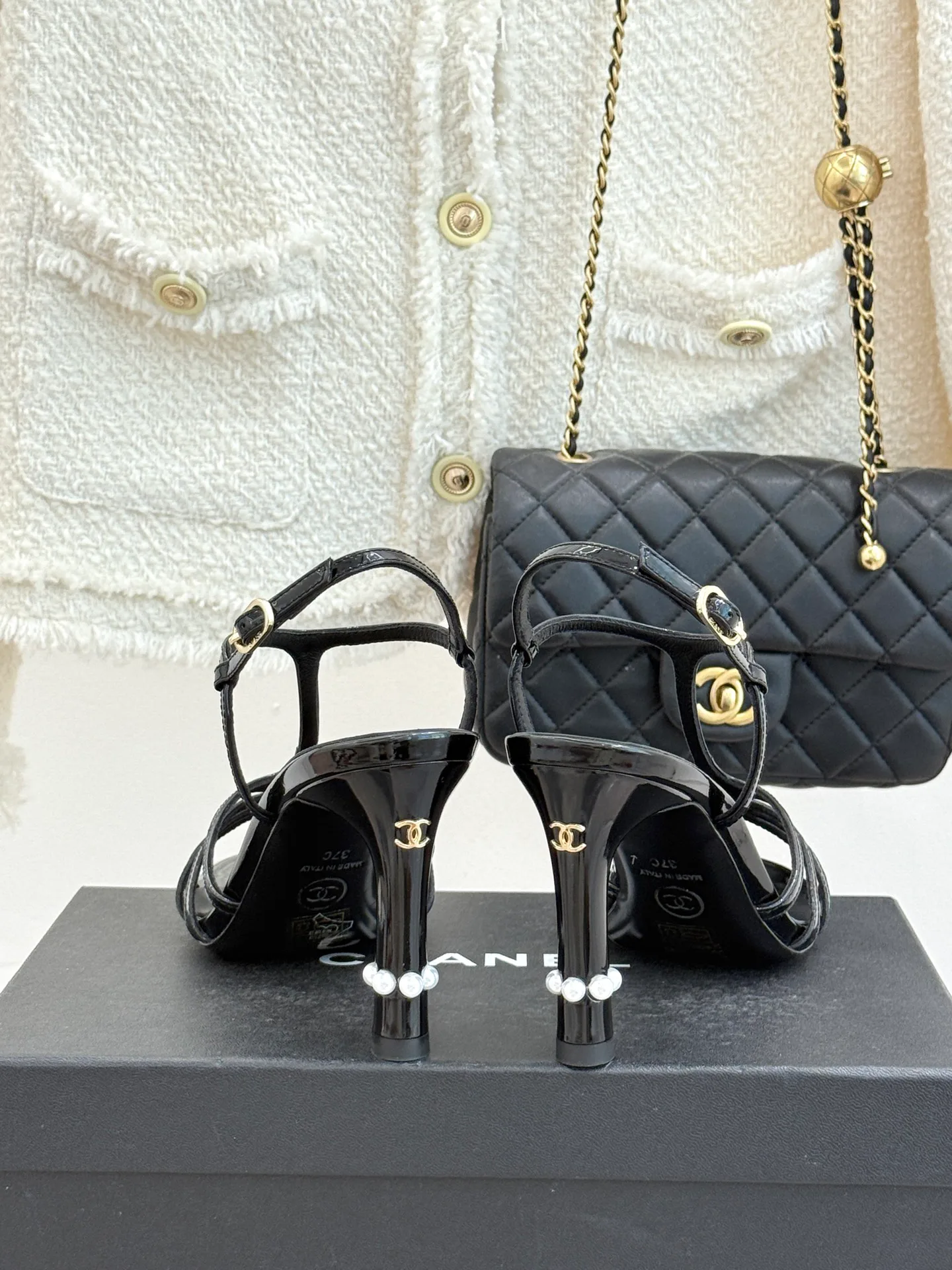 Босоножки Женские Chanel 1262100