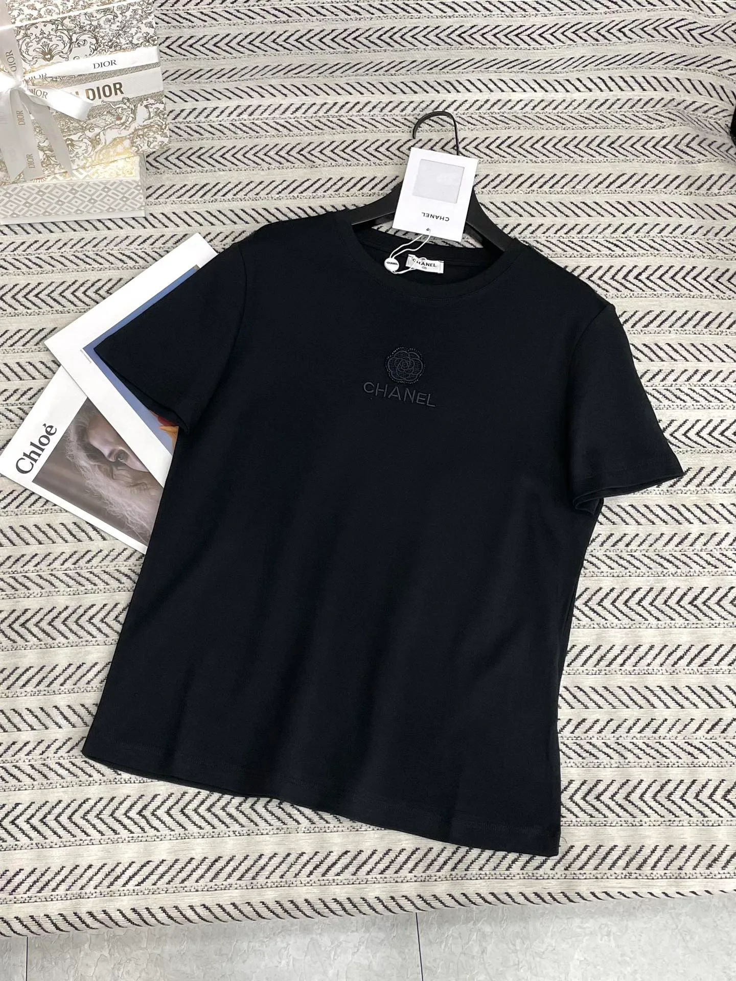 Футболки Женские Chanel 1856403