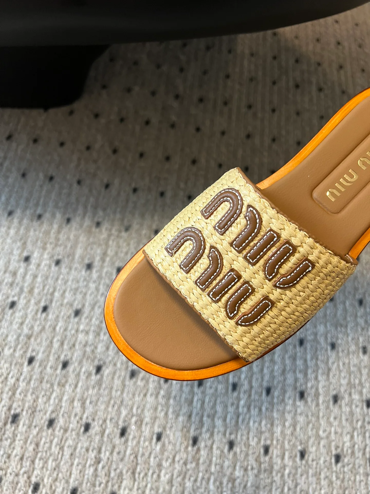 Шлепанцы Женские Miu Miu 13024