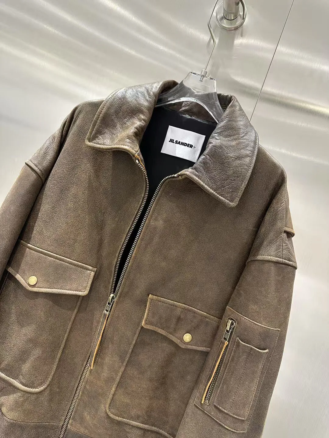 Кожаные Куртки И Дублёнки Женские Jil Sander 12778615