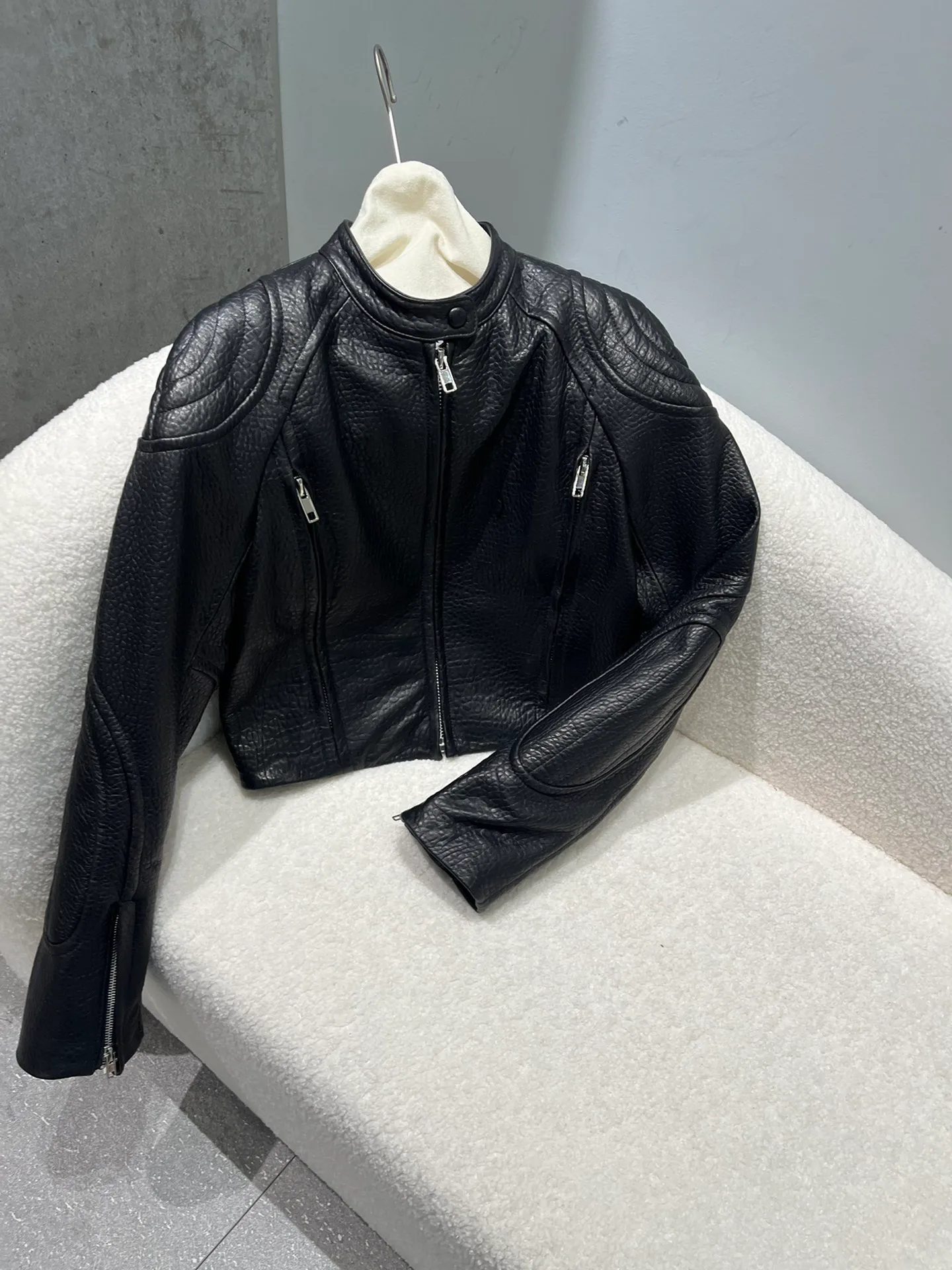 Кожаные Куртки И Дублёнки Мужские Alexander Wang 10088546