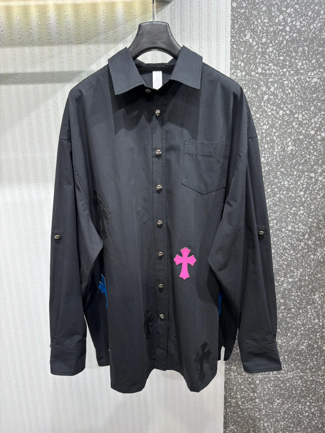 Рубашки Мужские Chrome Hearts 11654640