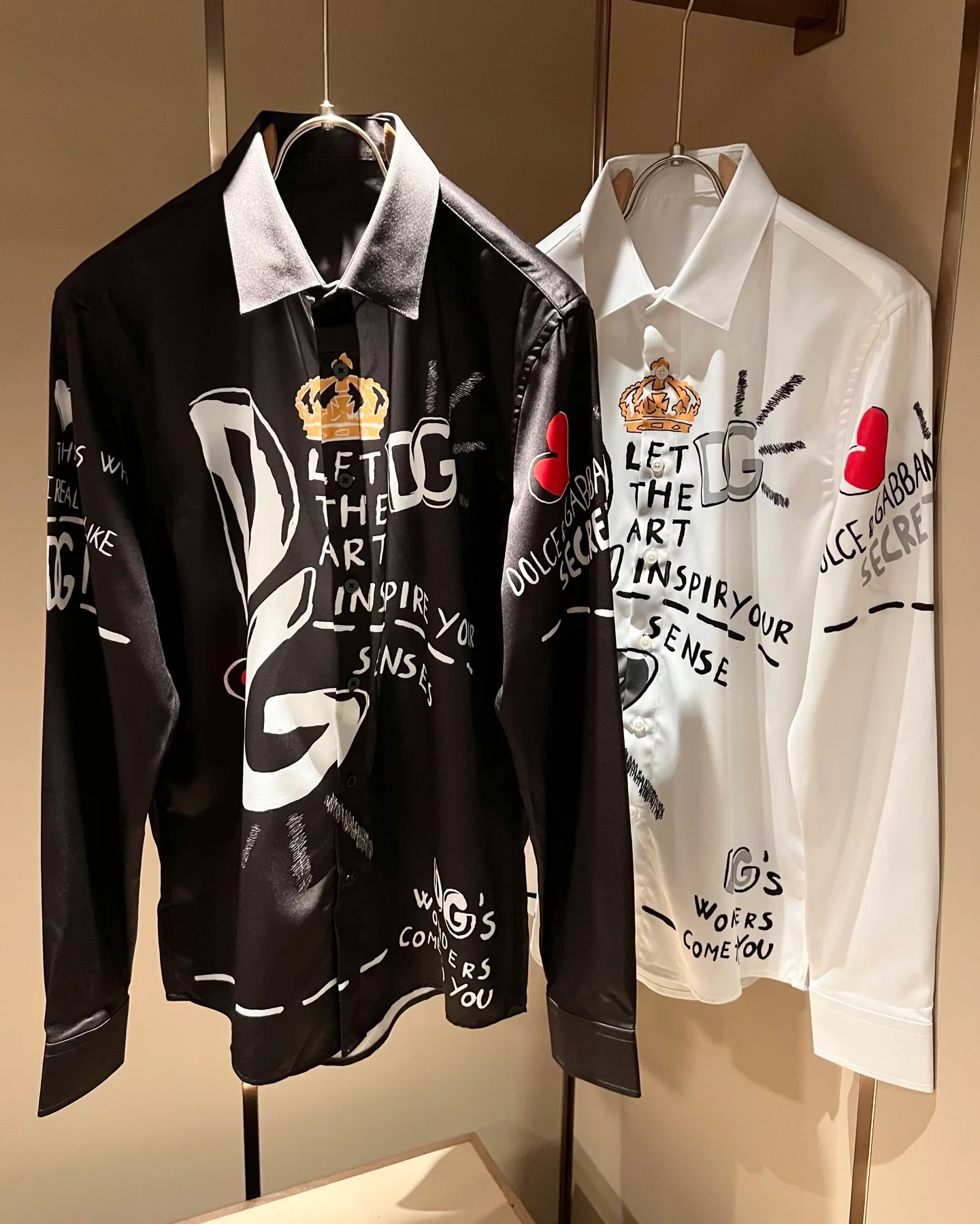 Рубашки Мужские Dolce & Gabbana 18395694