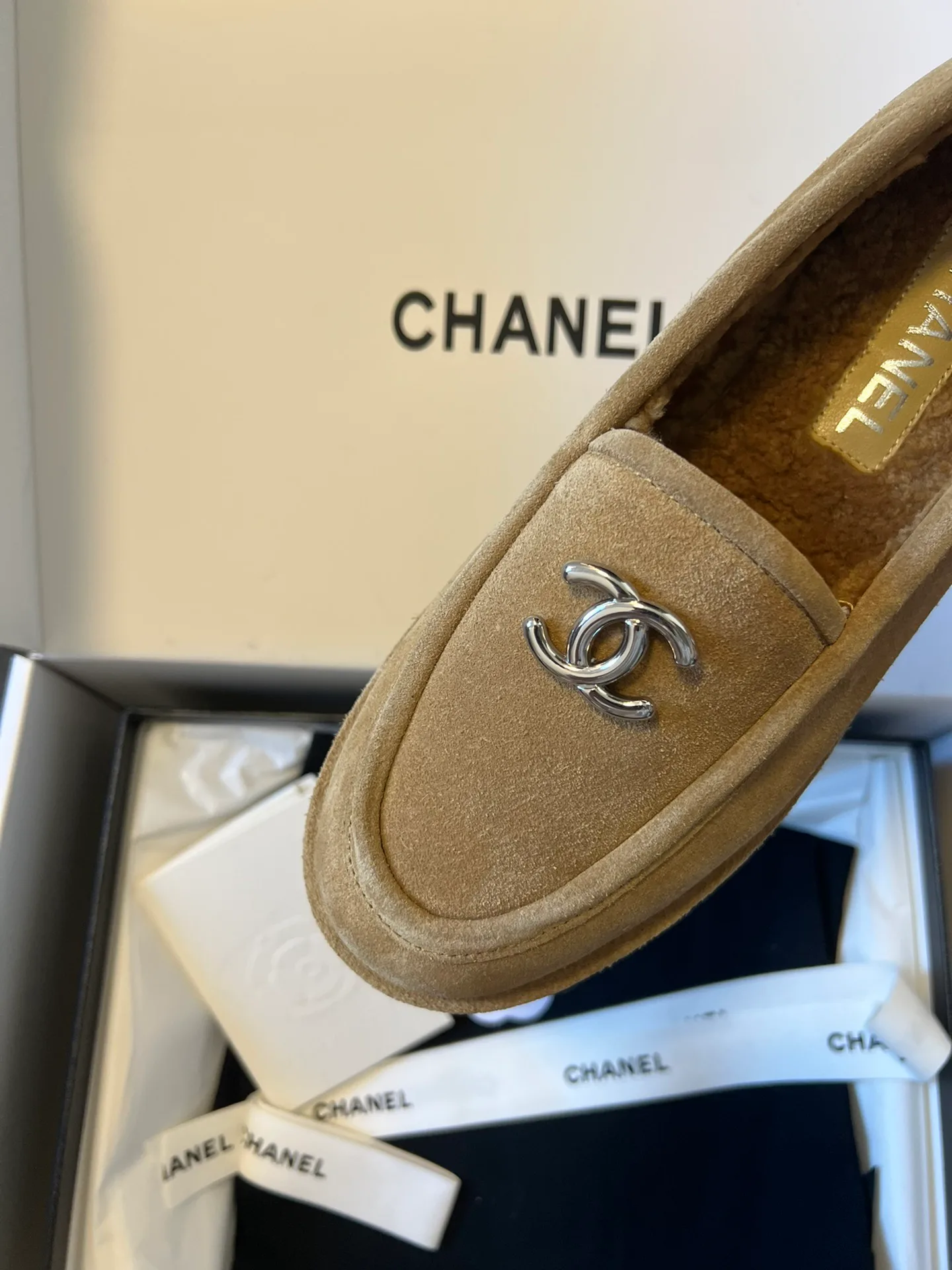 Лоферы И Мокасины Женские Chanel 18294577