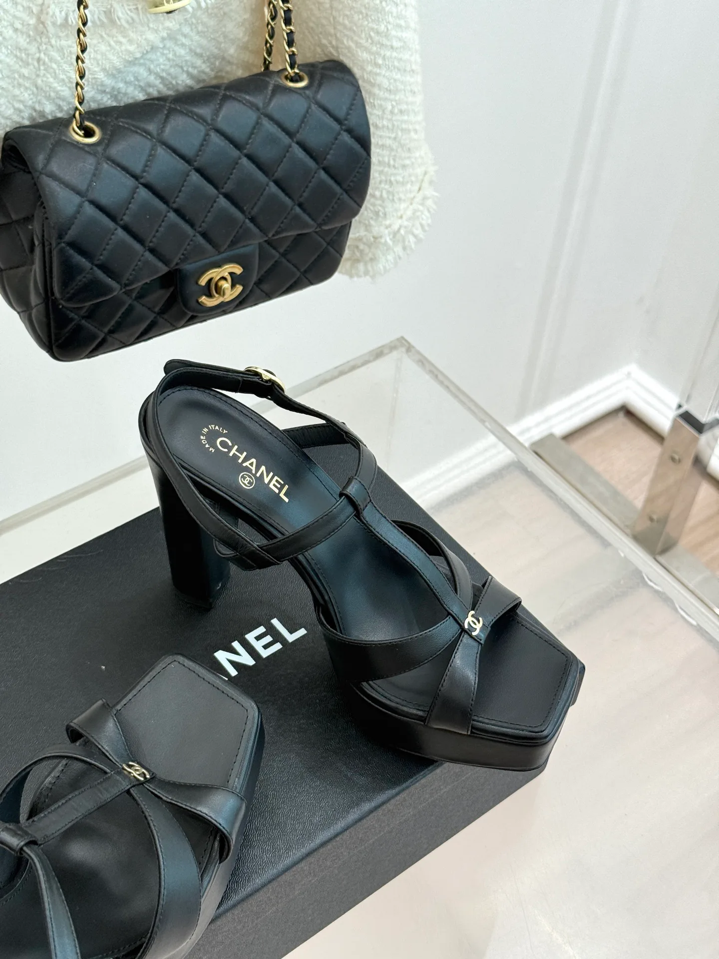 Босоножки Женские Chanel 12958087