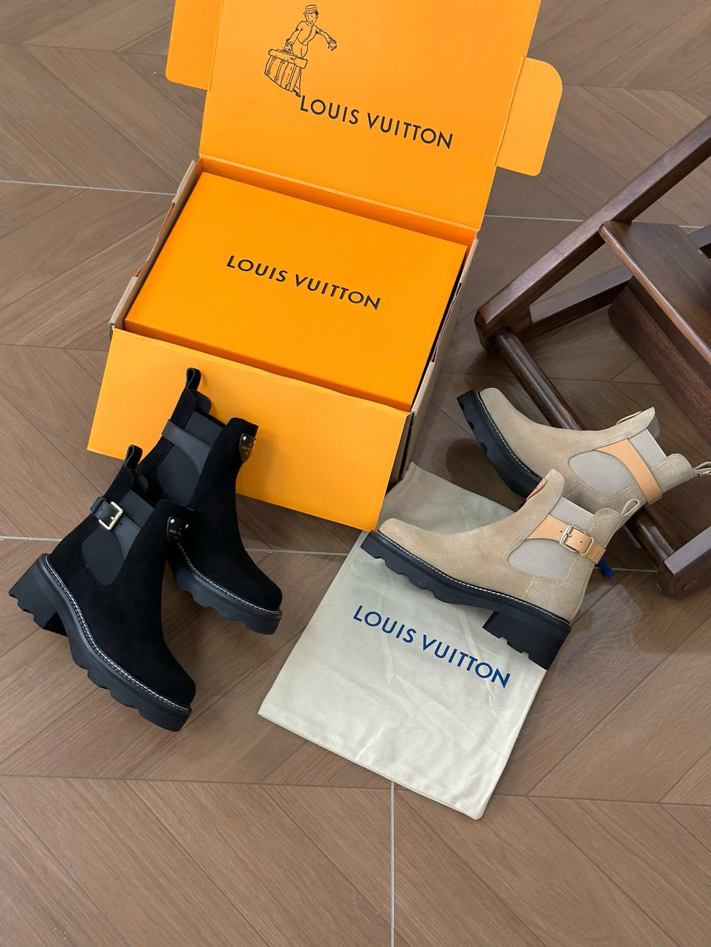 Ботинки Женские Louis Vuitton 5295262