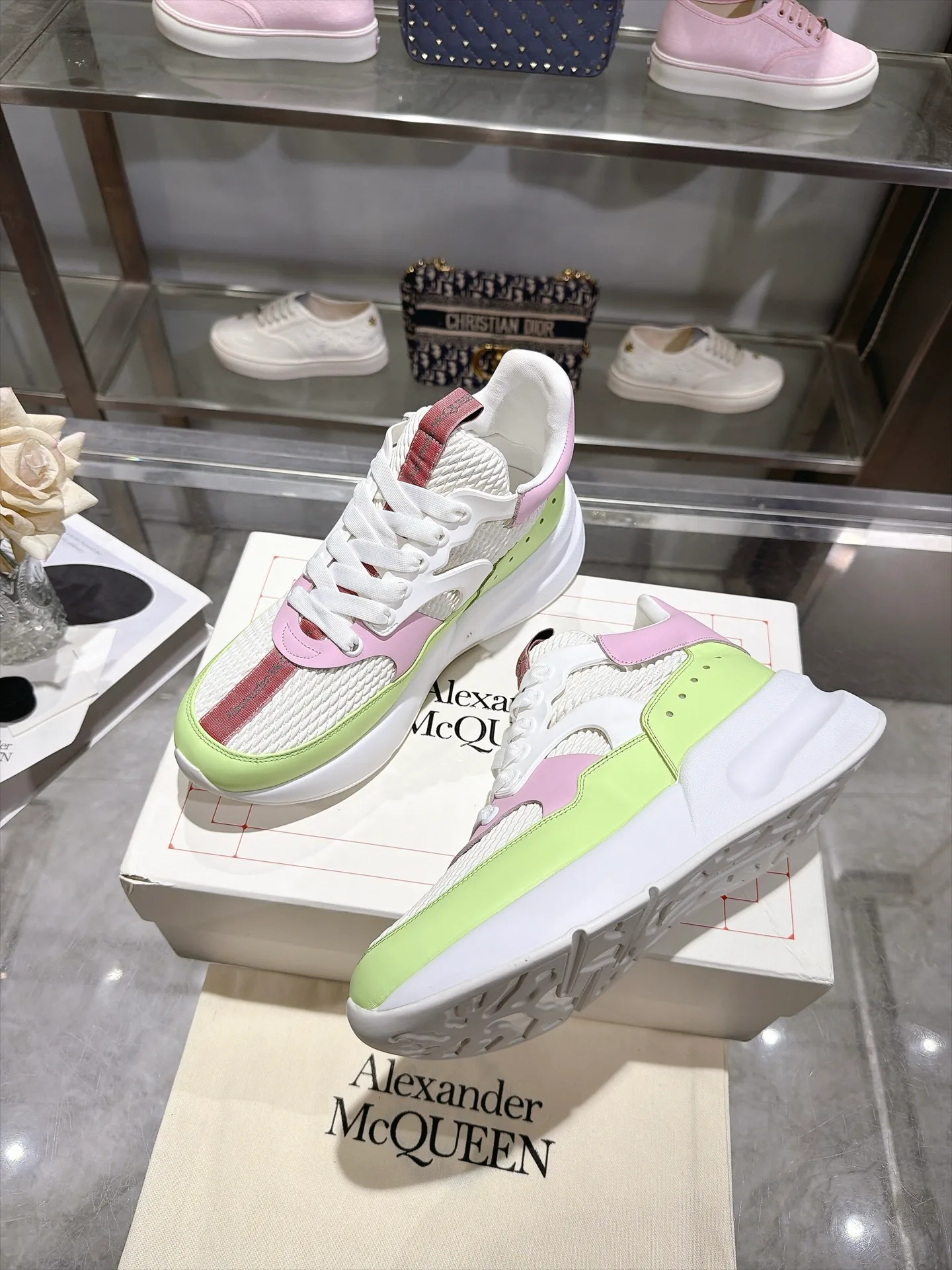 Кроссовки Мужские Alexander Mcqueen 18333214