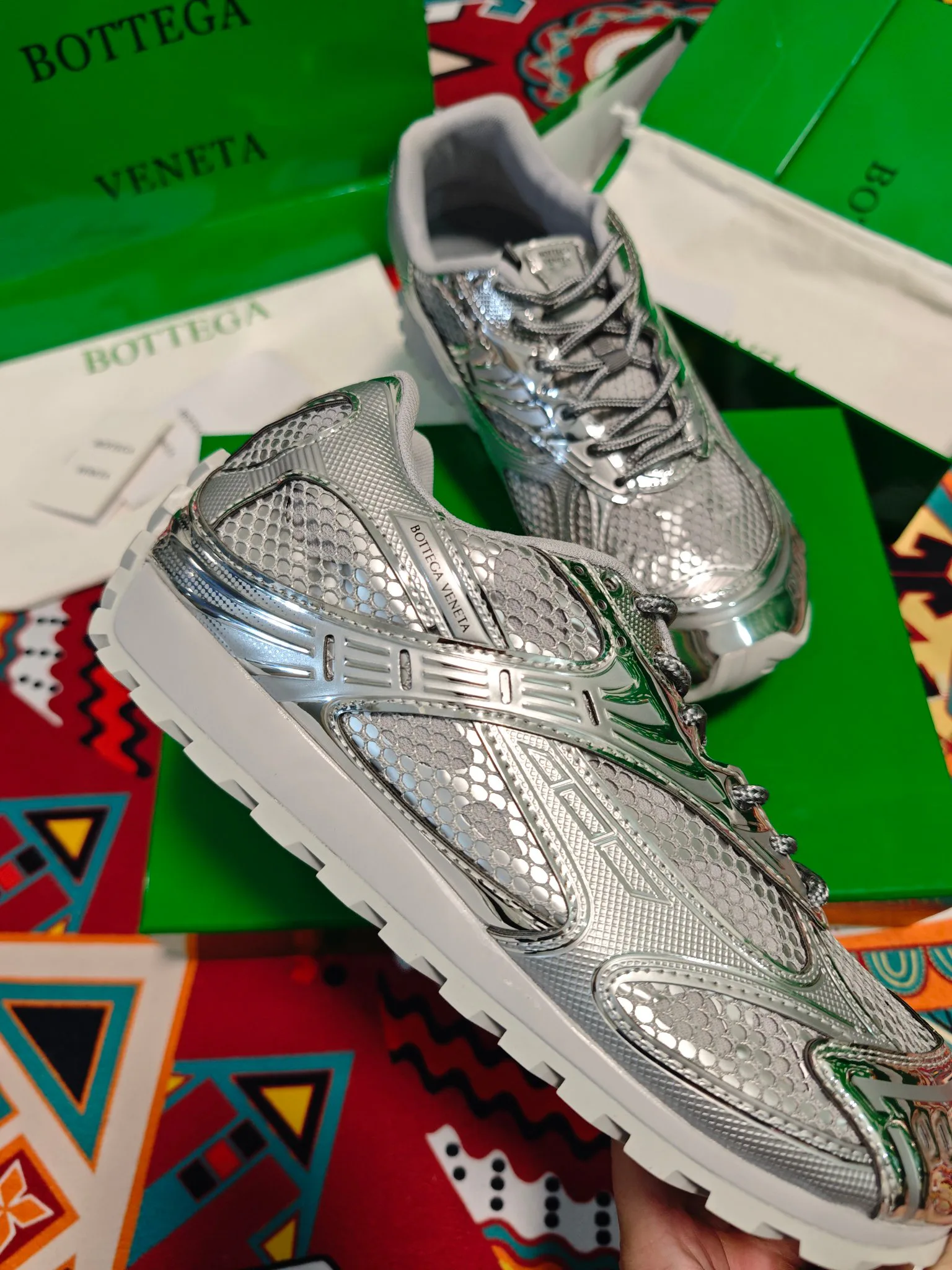 Кроссовки Женские Bottega Veneta 651205