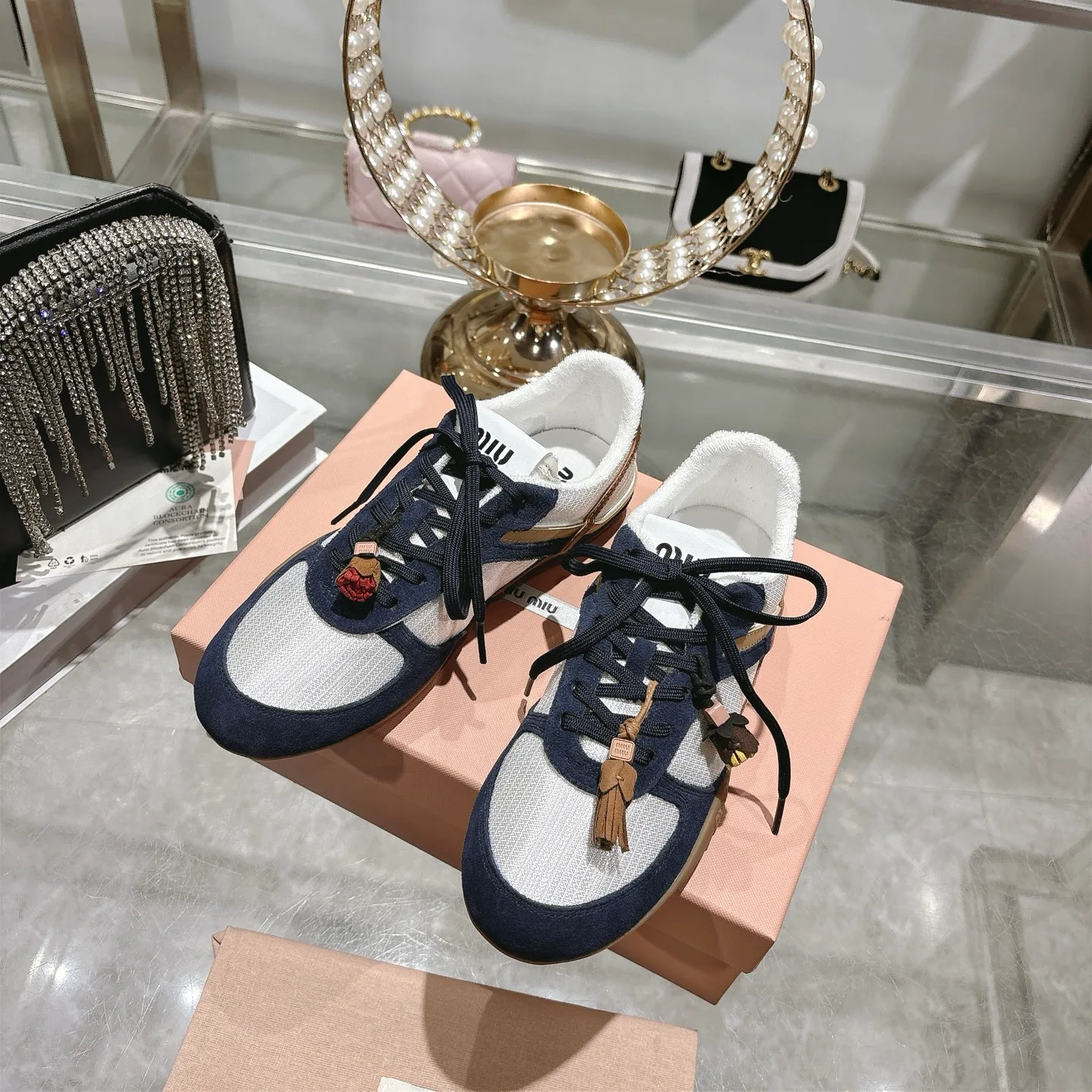 Кроссовки Женские Miu Miu 11019609
