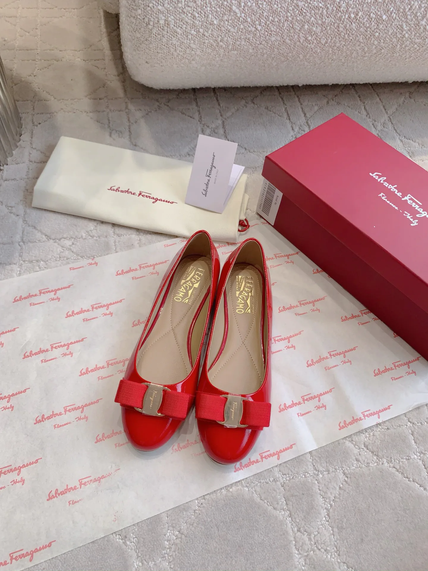 Балетки Женские Salvatore Ferragamo 11870088