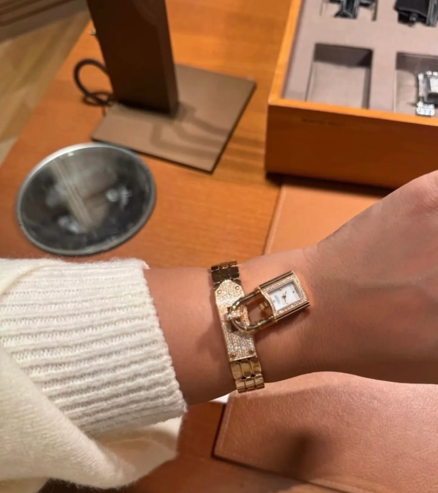 Часы Женские Hermes 5444281