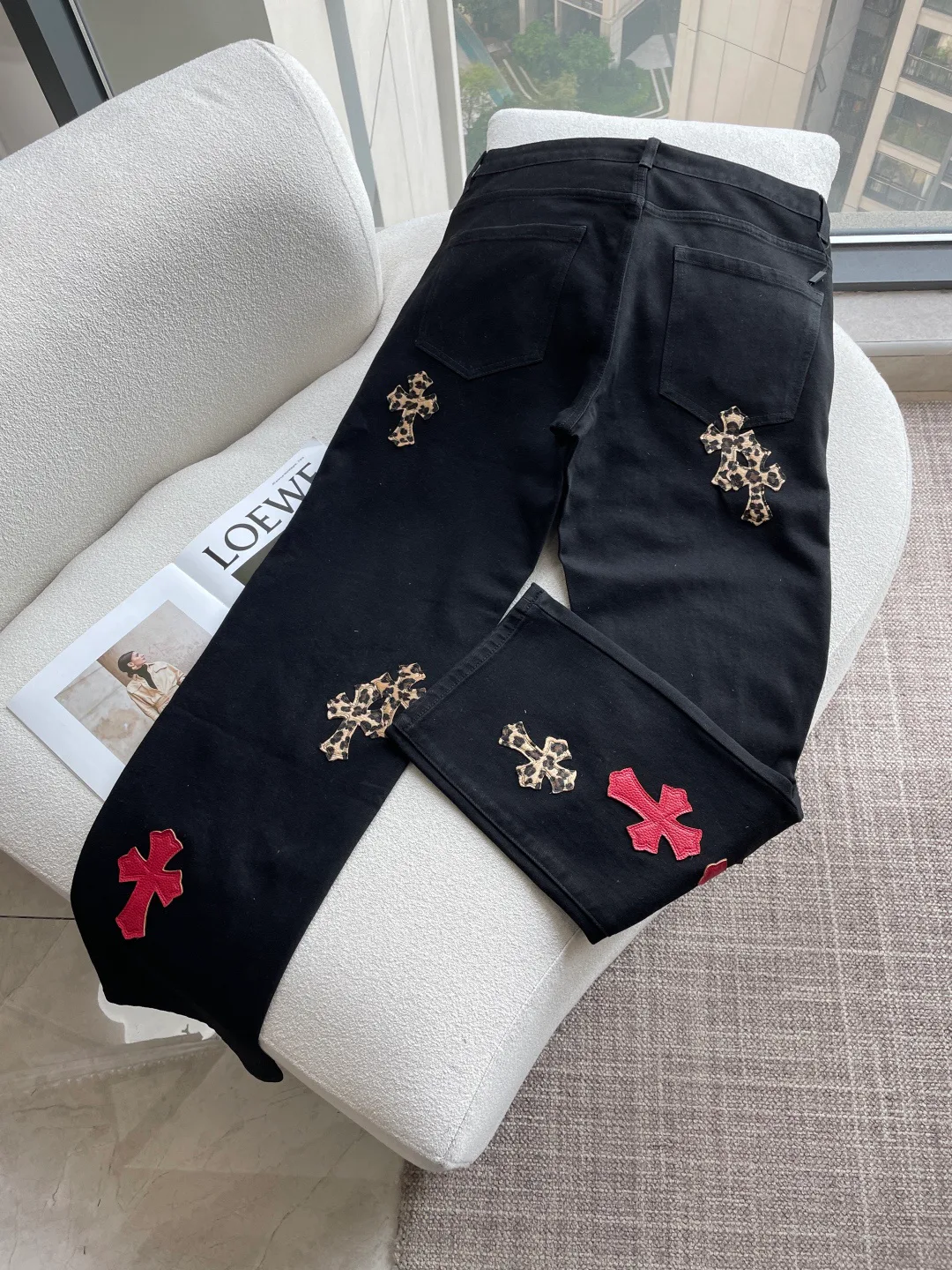 Джинсы Женские Chrome Hearts 13169915