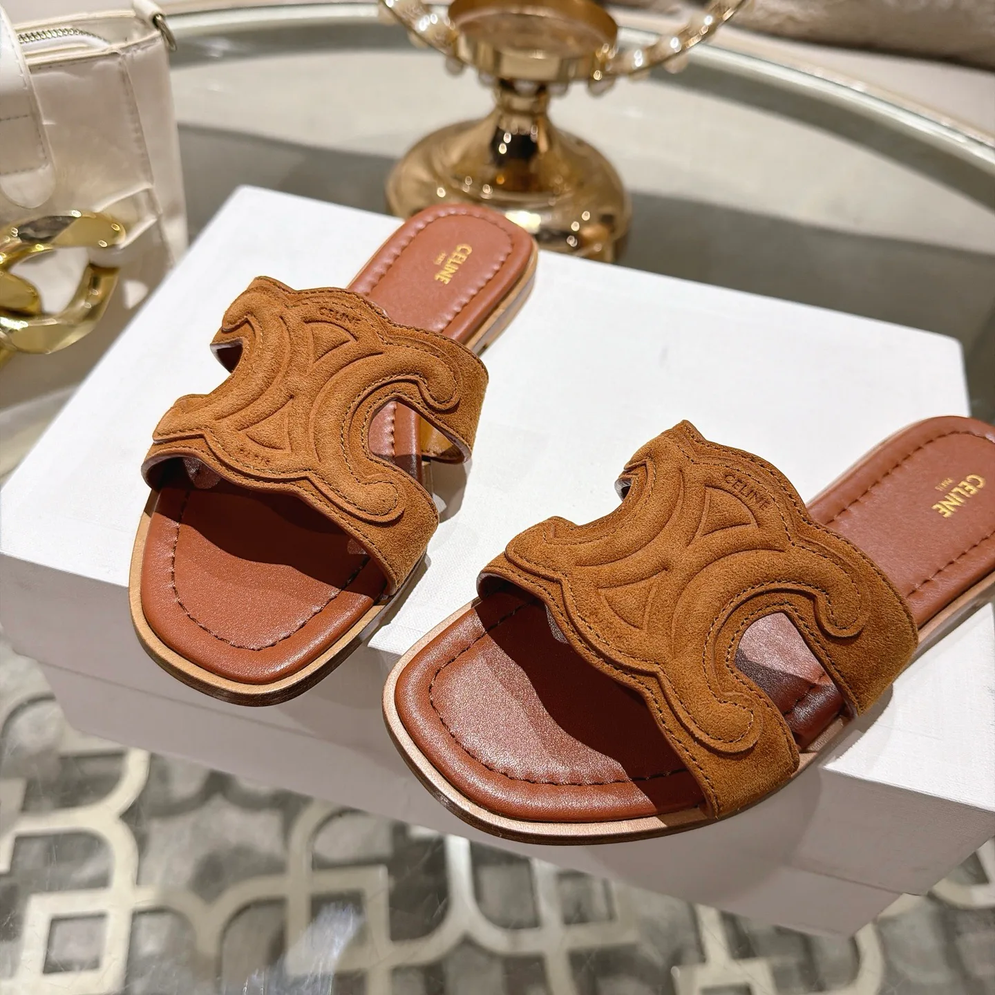 Шлепанцы Женские Celine 17527903