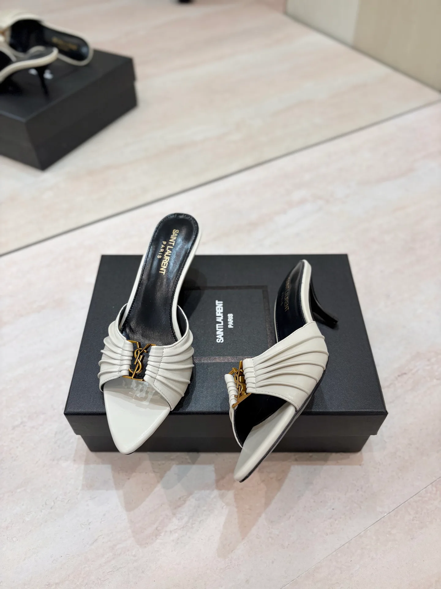 Мюли И Сабо Женские Saint Laurent 17476034