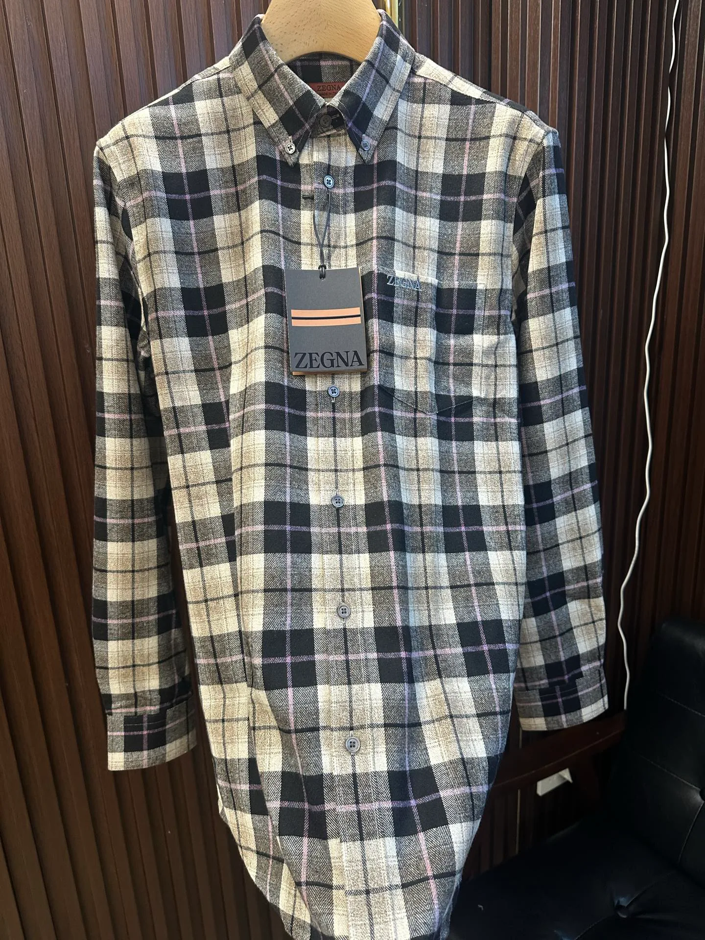 Рубашки Мужские Zegna 11383599